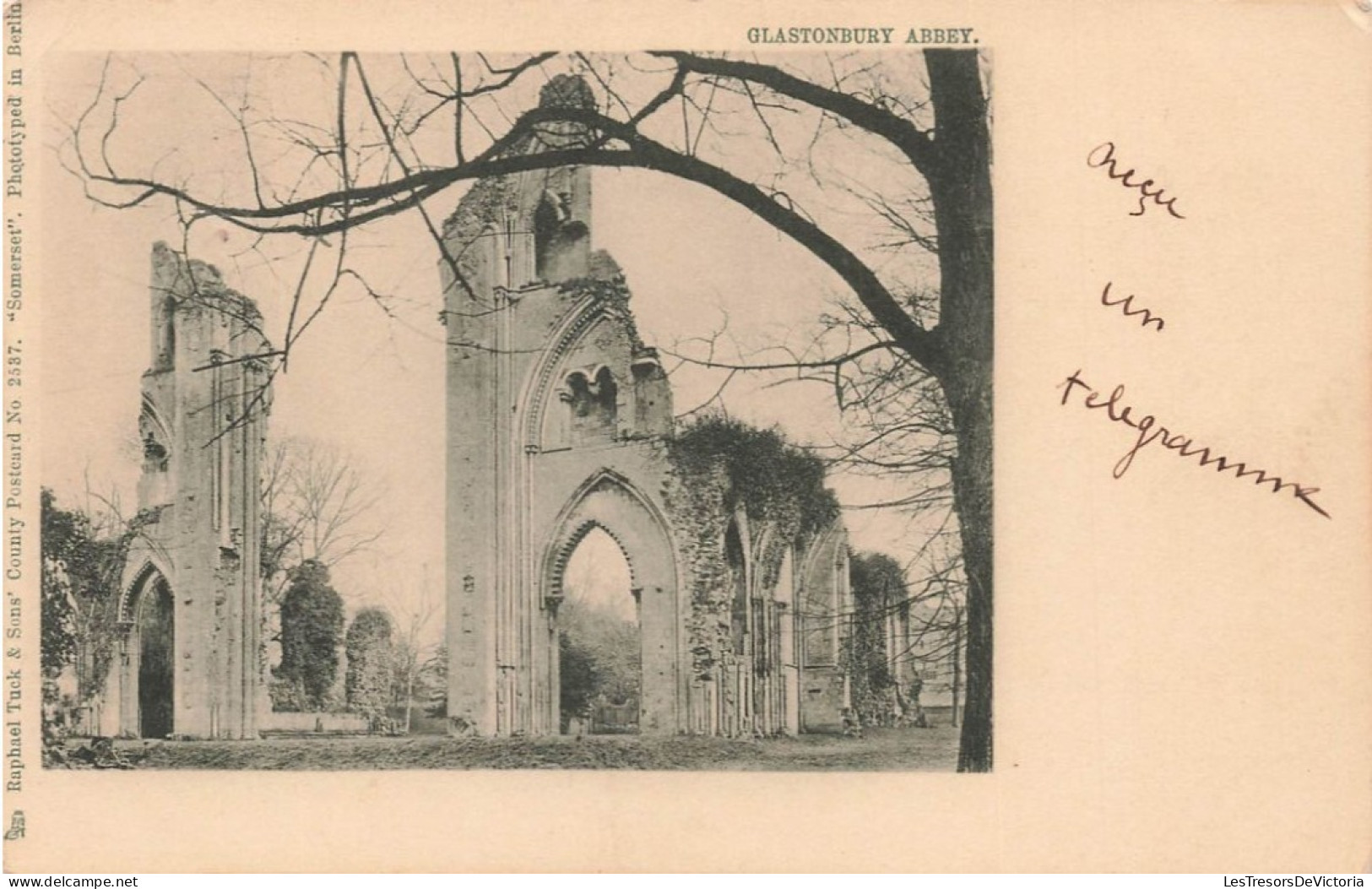 ROYAUME UNI - Somerset - Glastonbury Abbey - Carte Postale Ancienne - Otros & Sin Clasificación