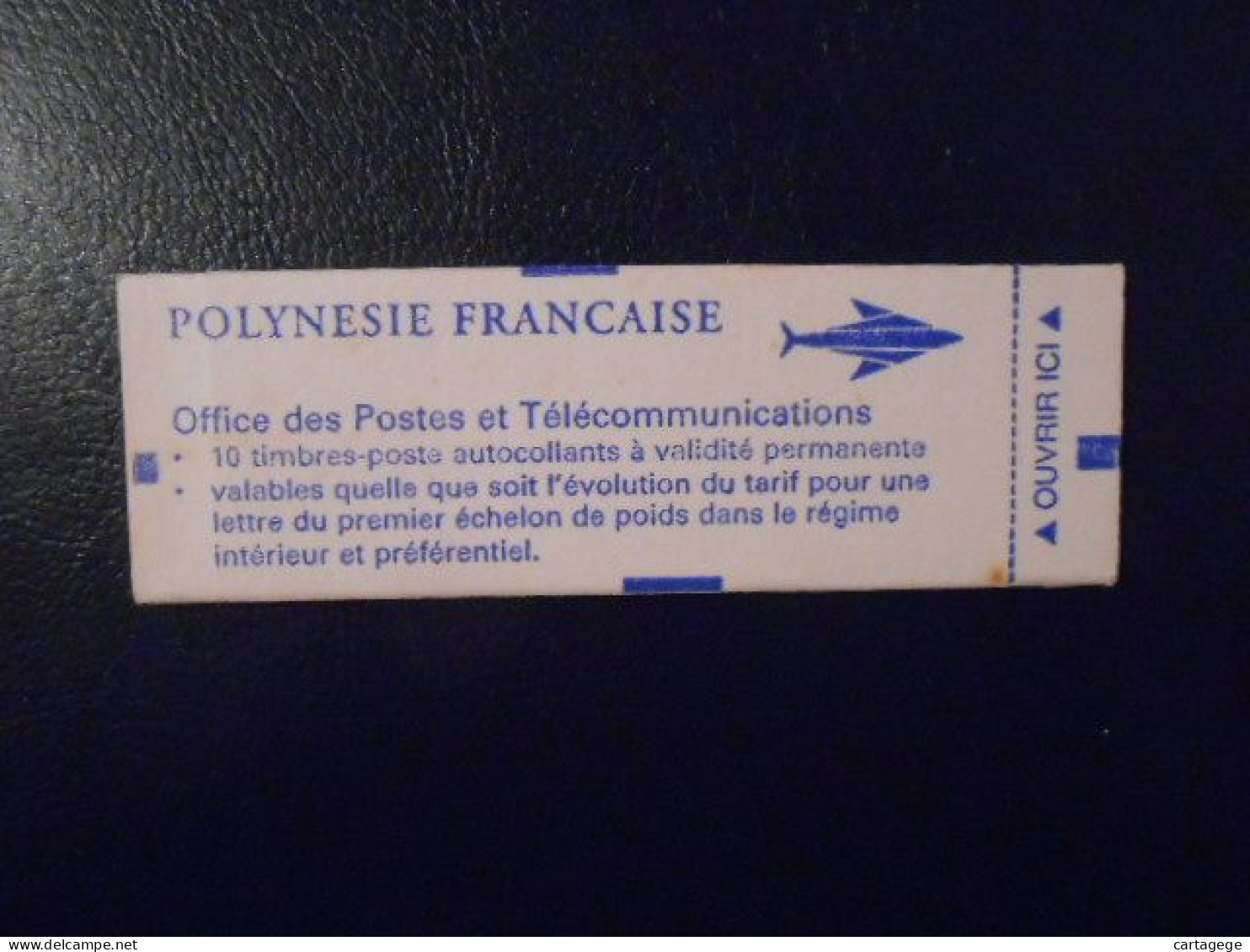 POLYNESIE YT C507 (I) CARNET REINE POMARE** - Carnets