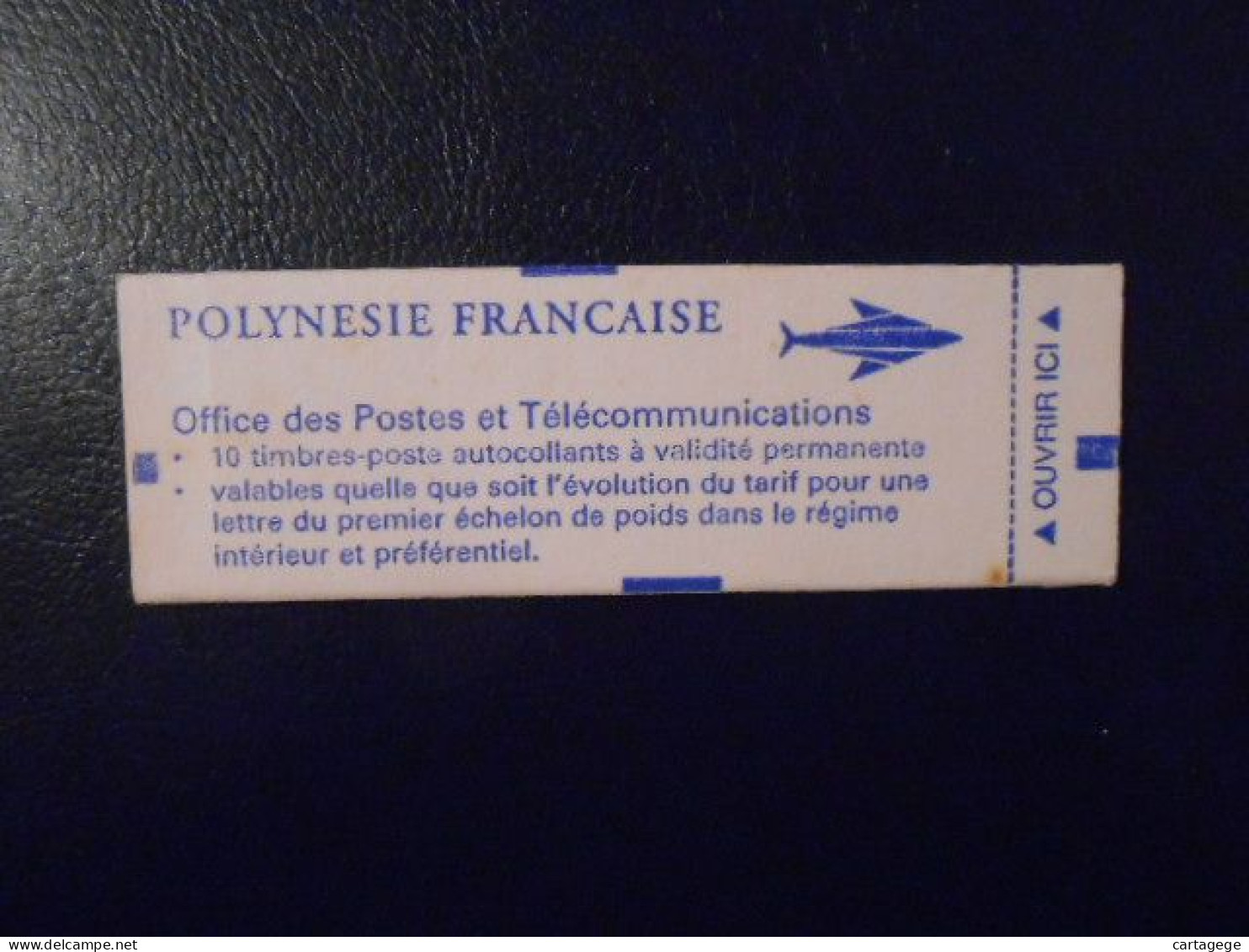 POLYNESIE YT C507 (I) CARNET REINE POMARE** - Booklets