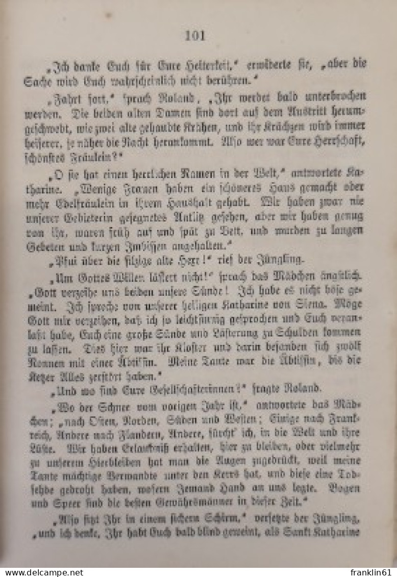 Walter Scott's.  Sämmtliche Werke. Fünfter Band.  Der Abt (Fortsetzung Des Kloster). - Poems & Essays