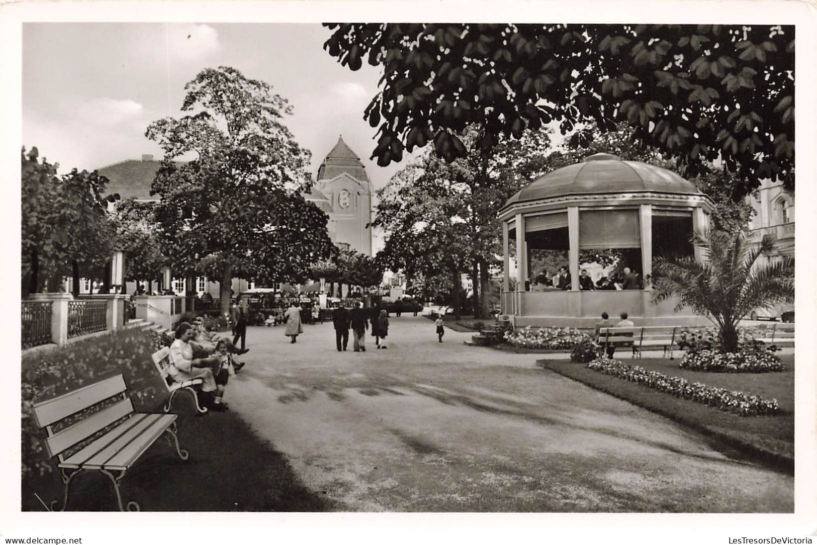 ALLEMAGNE - Bad Neuenahr - Kurhausterrassen Mit Musikpavillon - Carte Postale - Bad Neuenahr-Ahrweiler