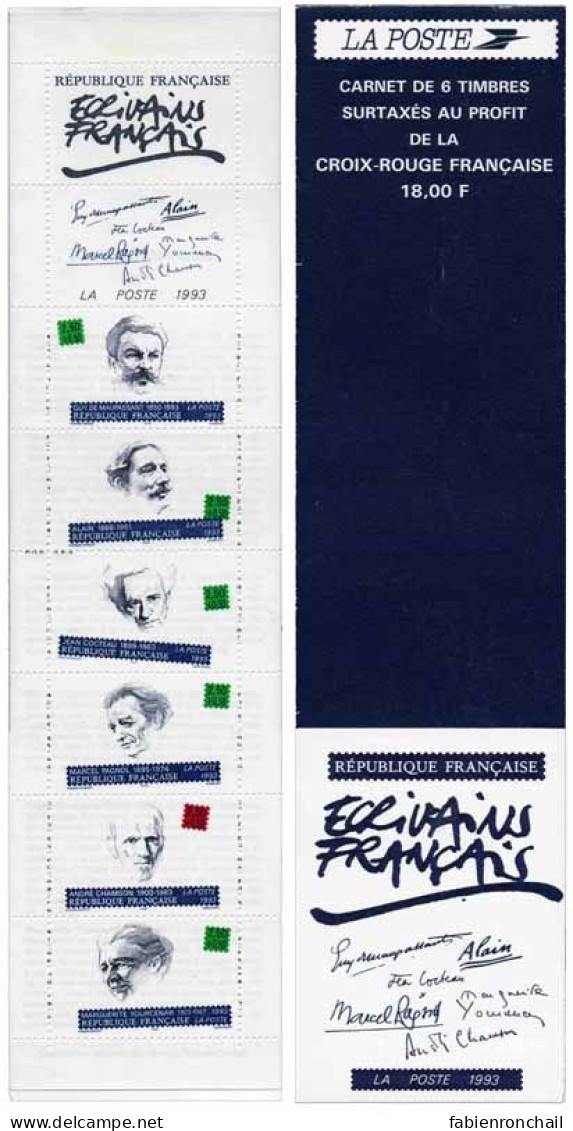 France 1993 - Carnet Personnages Célèbres N°BC2805 - Neuf **, Non Plié - Personen