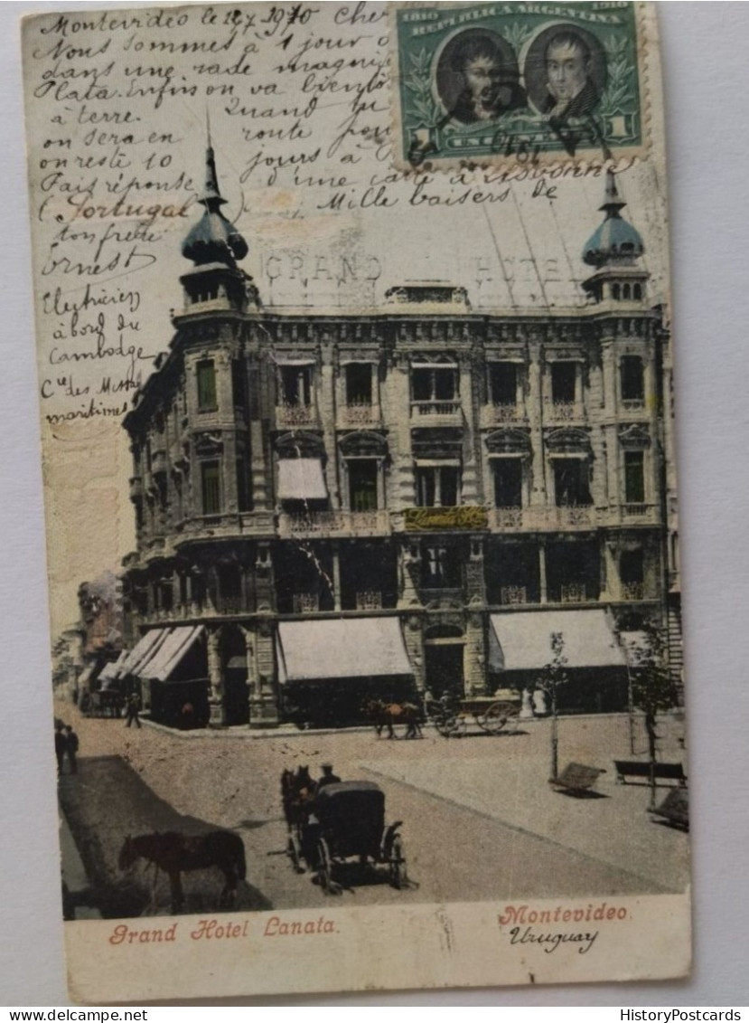 Montevideo, Grand Hotel Lanata, Uruguay, 1910 - Uruguay