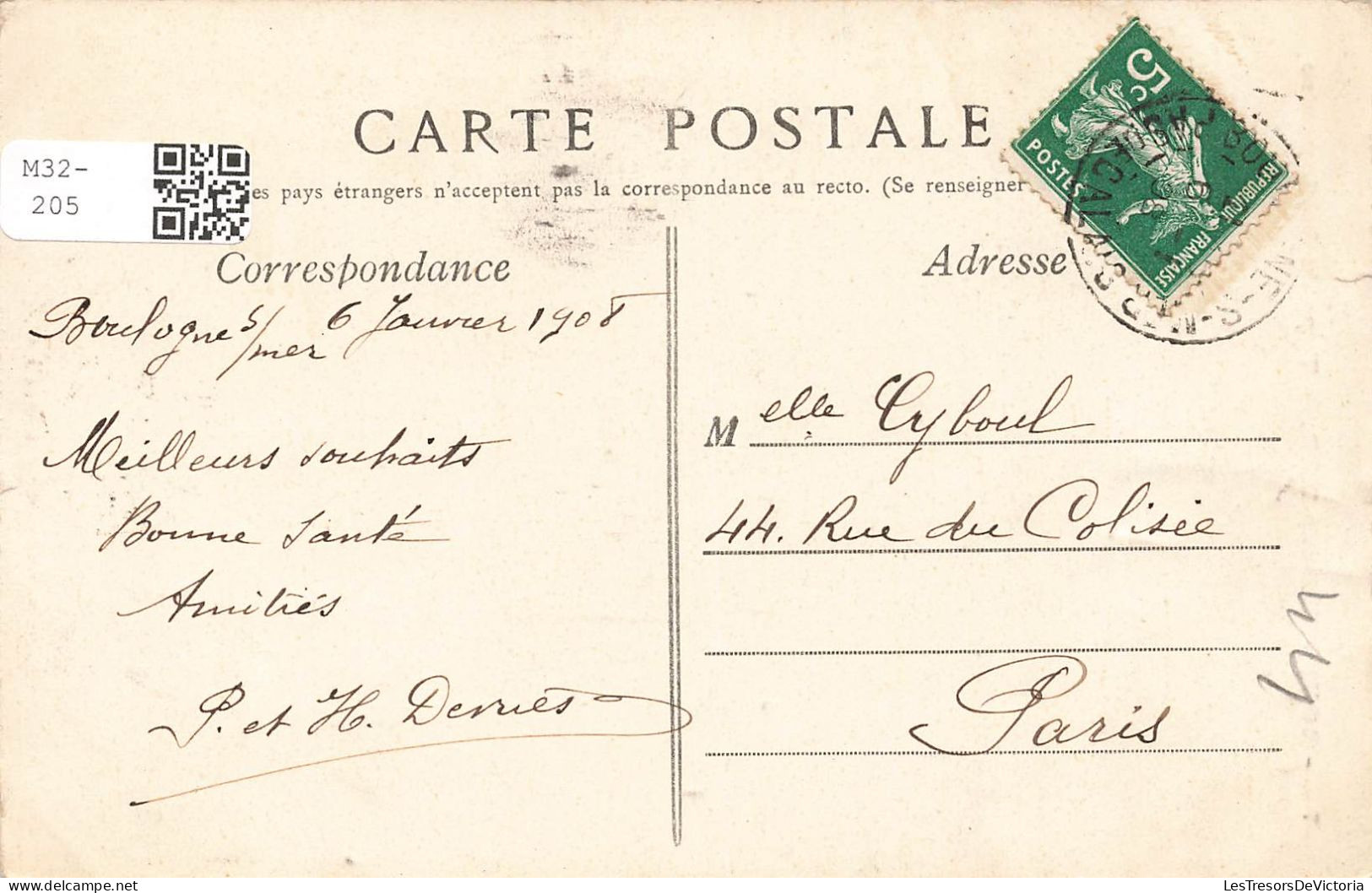FRANCE - Boulogne Sur Mer - Type De Boulonnaise - Carte Postale Ancienne - Boulogne Sur Mer