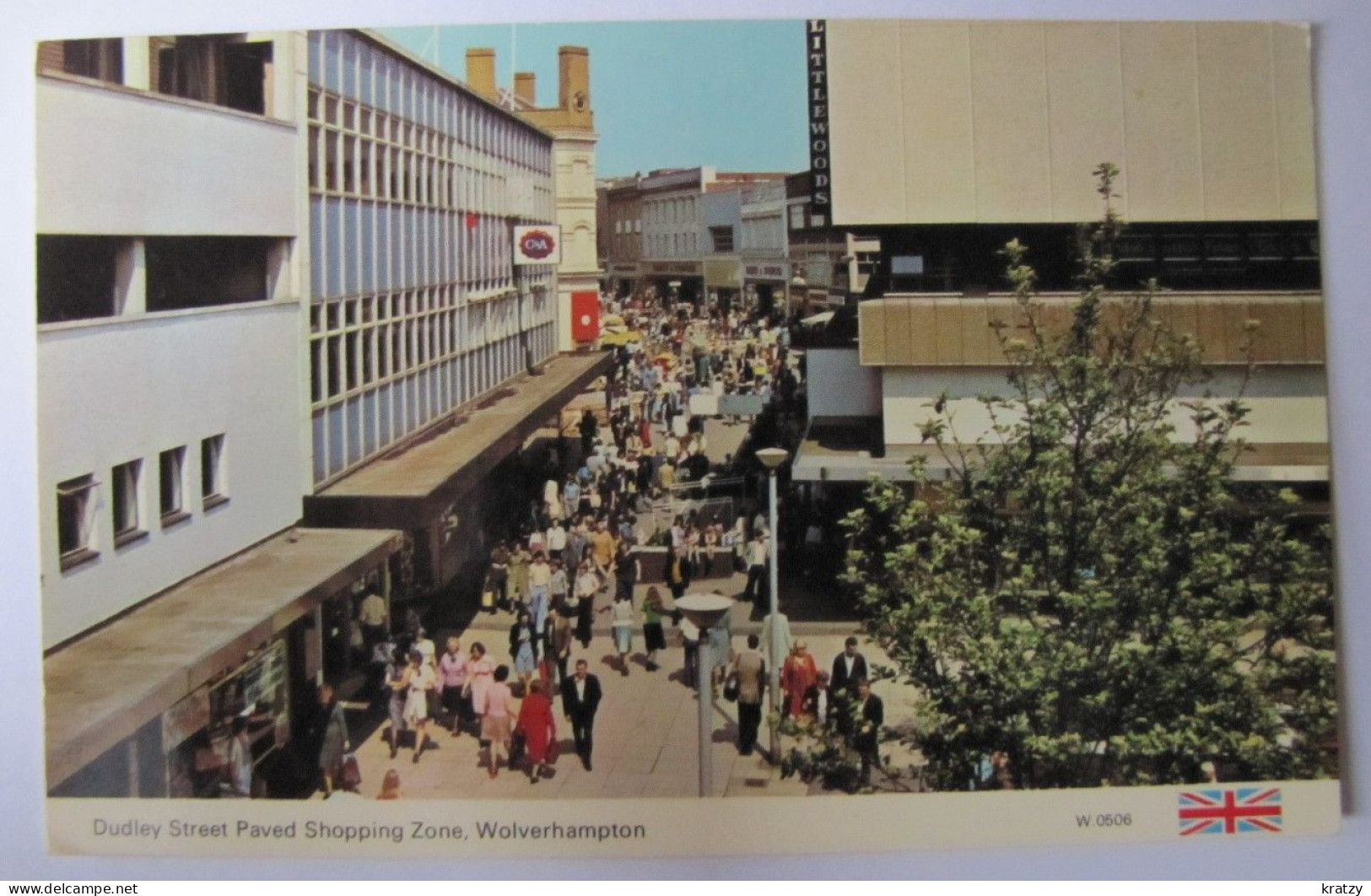 ROYAUME-UNI - ANGLETERRE - STAFFORDSHIRE - WOLVERHAMPTON - Dudley Street Paved Shopping Zone - Wolverhampton
