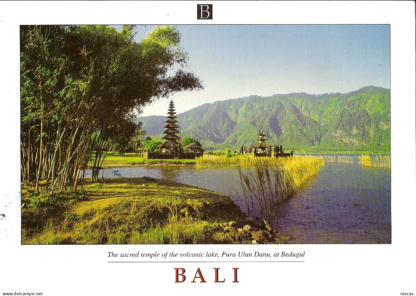 CPM - BALI - THE SACRED TEMPLE OF THE VOLCANIC LAKE - PURA ULUN DANU AT BEDUGUL - Indonésie