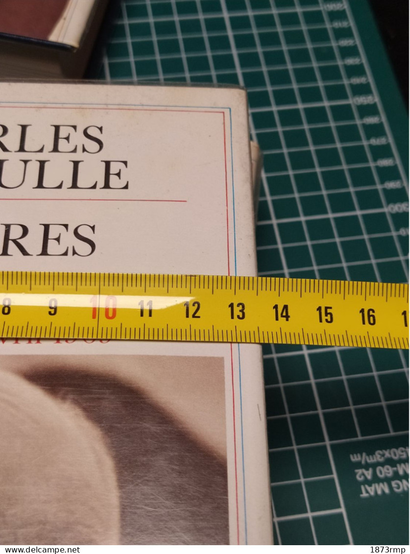 LETTRES, NOTES ET CARNETS DE CHARLES DE GAULLE, EDITION PLON 12 VOLUMES