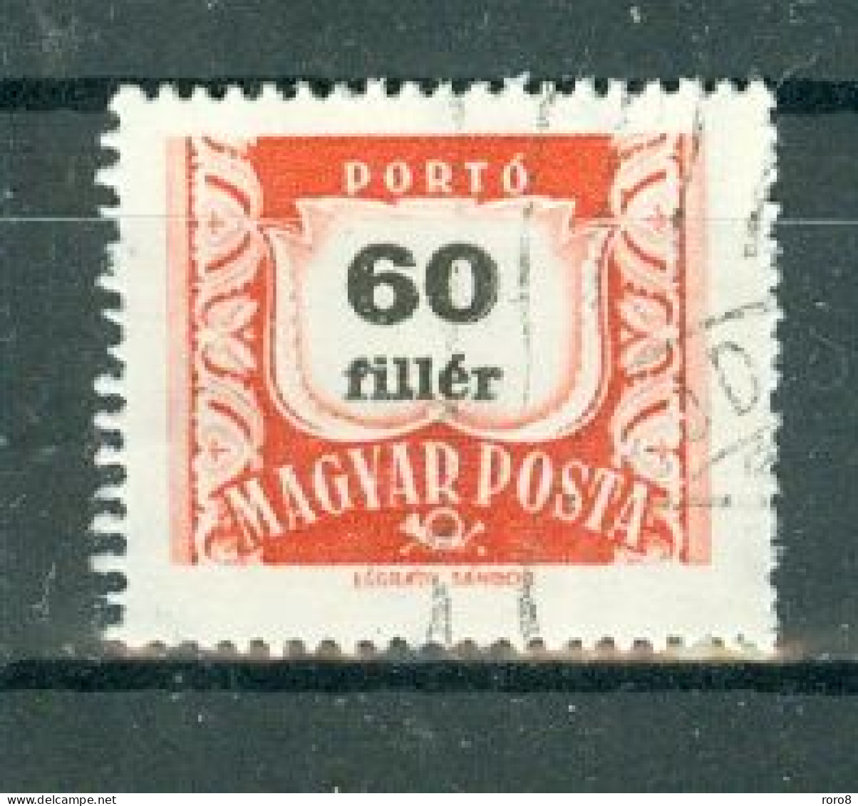 HONGRIE - Timbre-Taxe N°229 Oblitéré.Filigrane Etoile Multiple Ou Sans Filigrane. - Postage Due