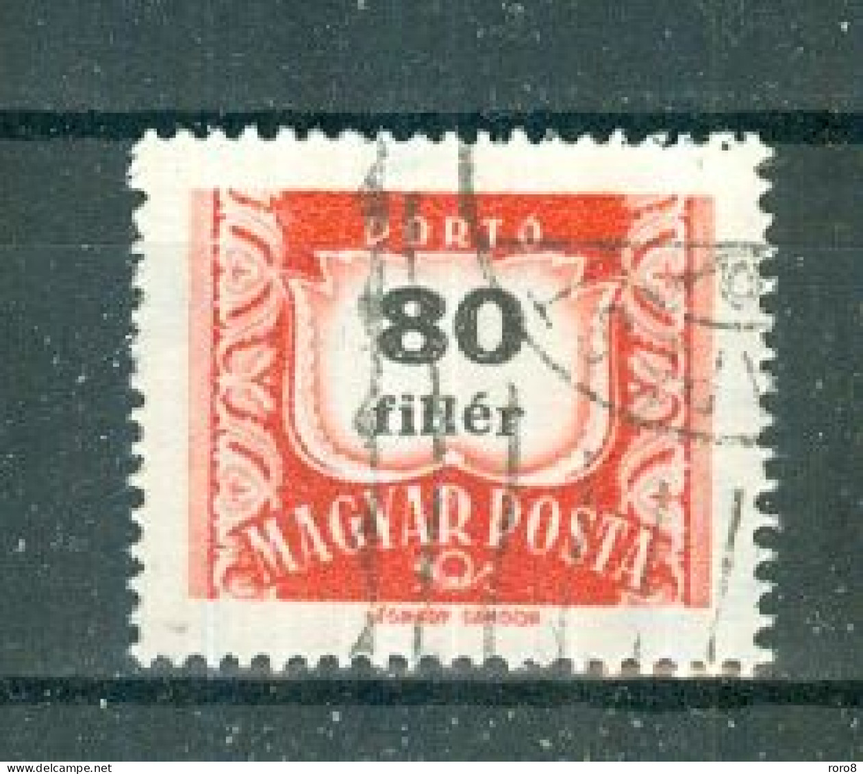 HONGRIE - Timbre-Taxe N°231 Oblitéré.Filigrane Etoile Multiple Ou Sans Filigrane. - Postage Due