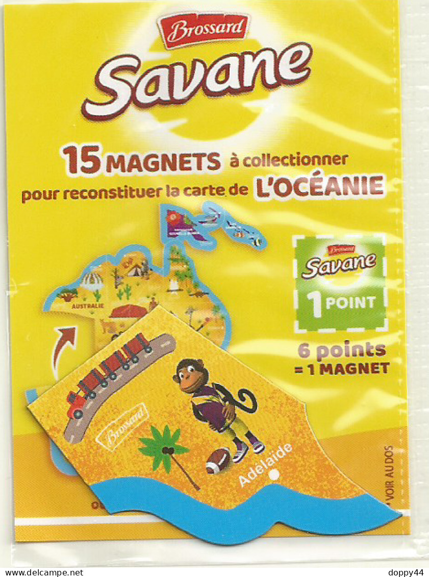 MAGNET SAVANE OCEANIE AUSTRALIE ADELAIDE SOUS BLISTER FERME. - Tourismus