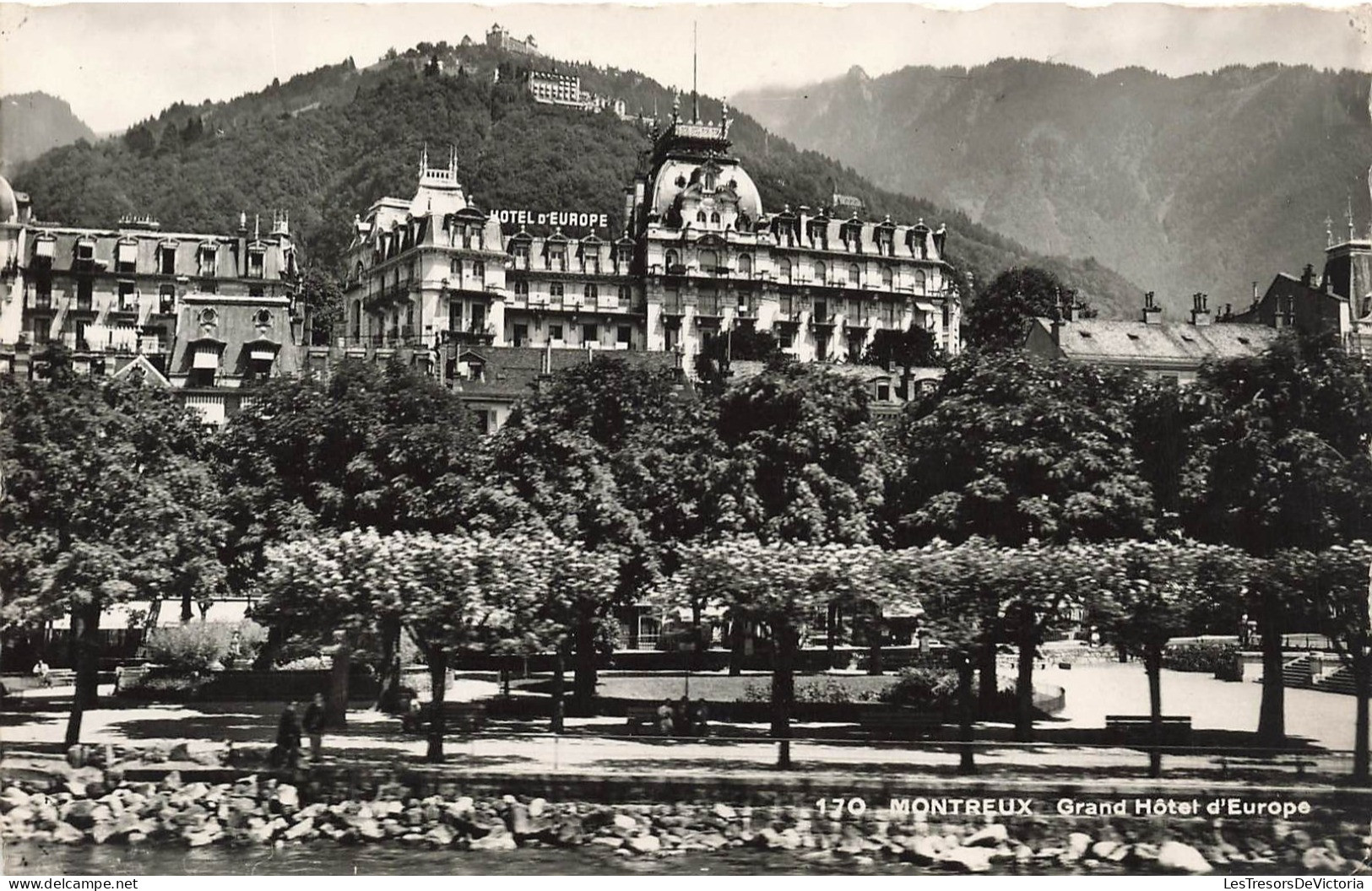 SUISSE - Montreux - Grand Hôtel D'Europe - Carte Postale - Veytaux