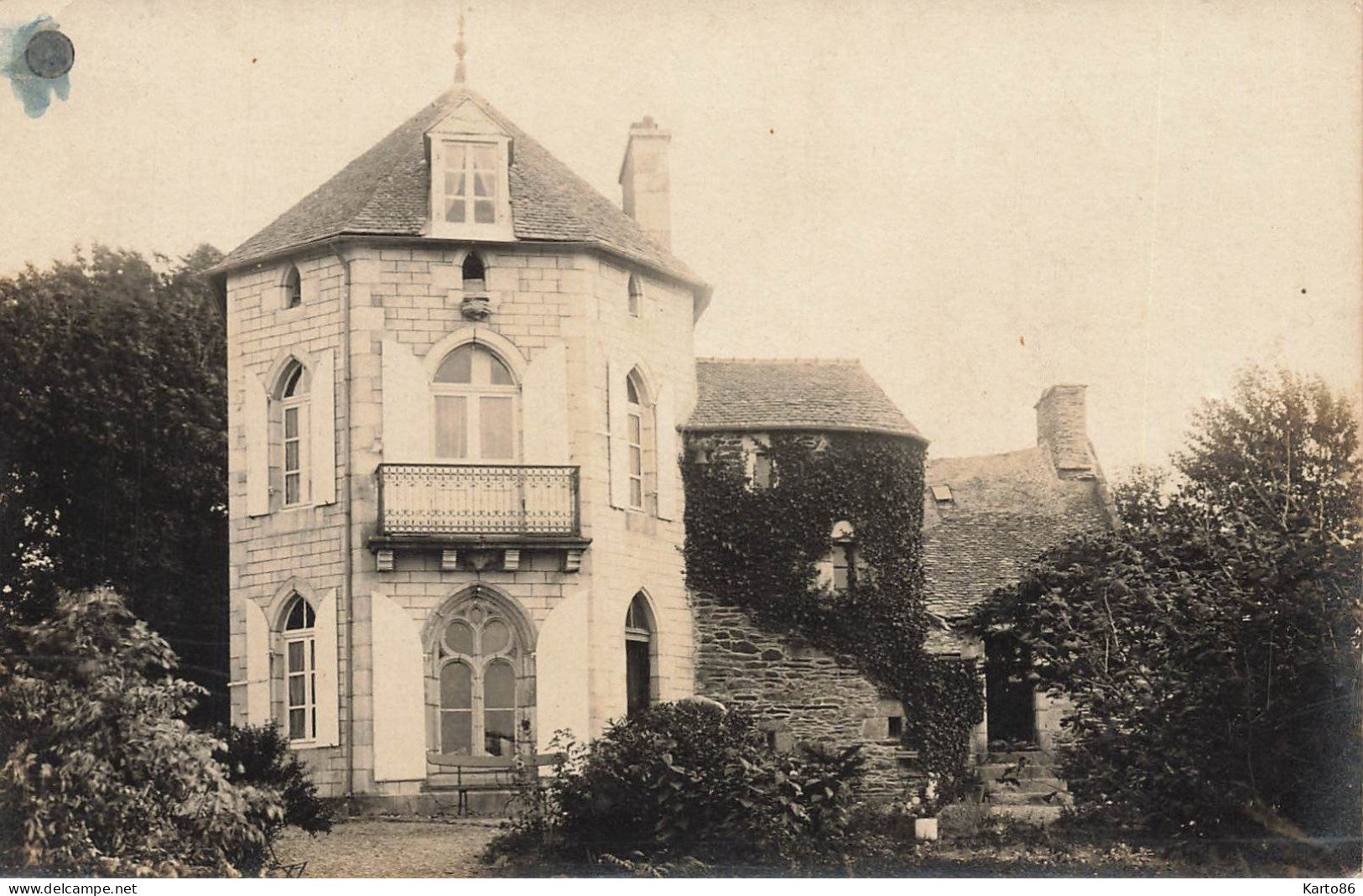 Plouaret * Carte Photo * Une VILLA - Plouaret