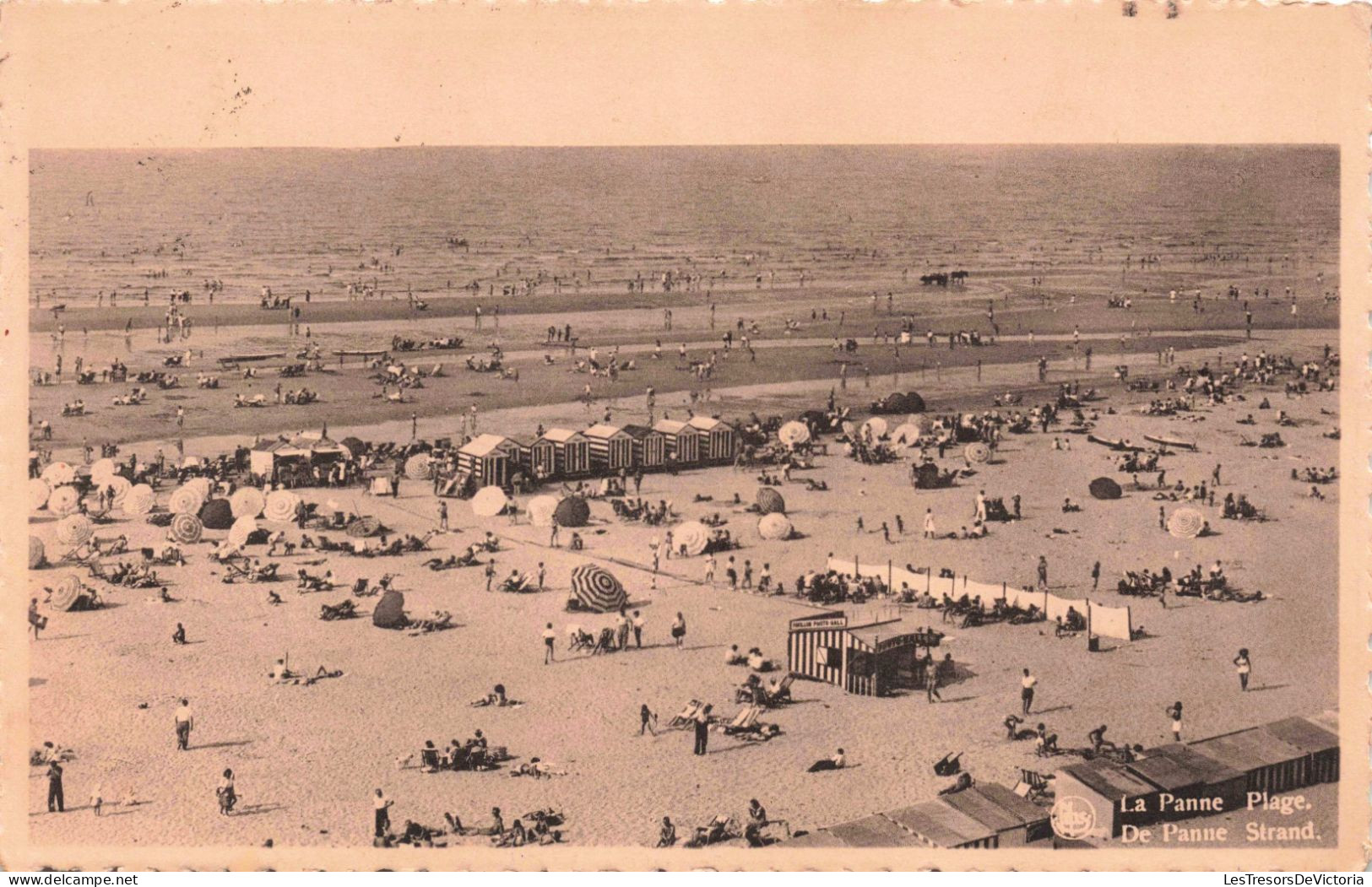 BELGIQUE - La Panne - Plage - Carte Postale Ancienne - De Panne