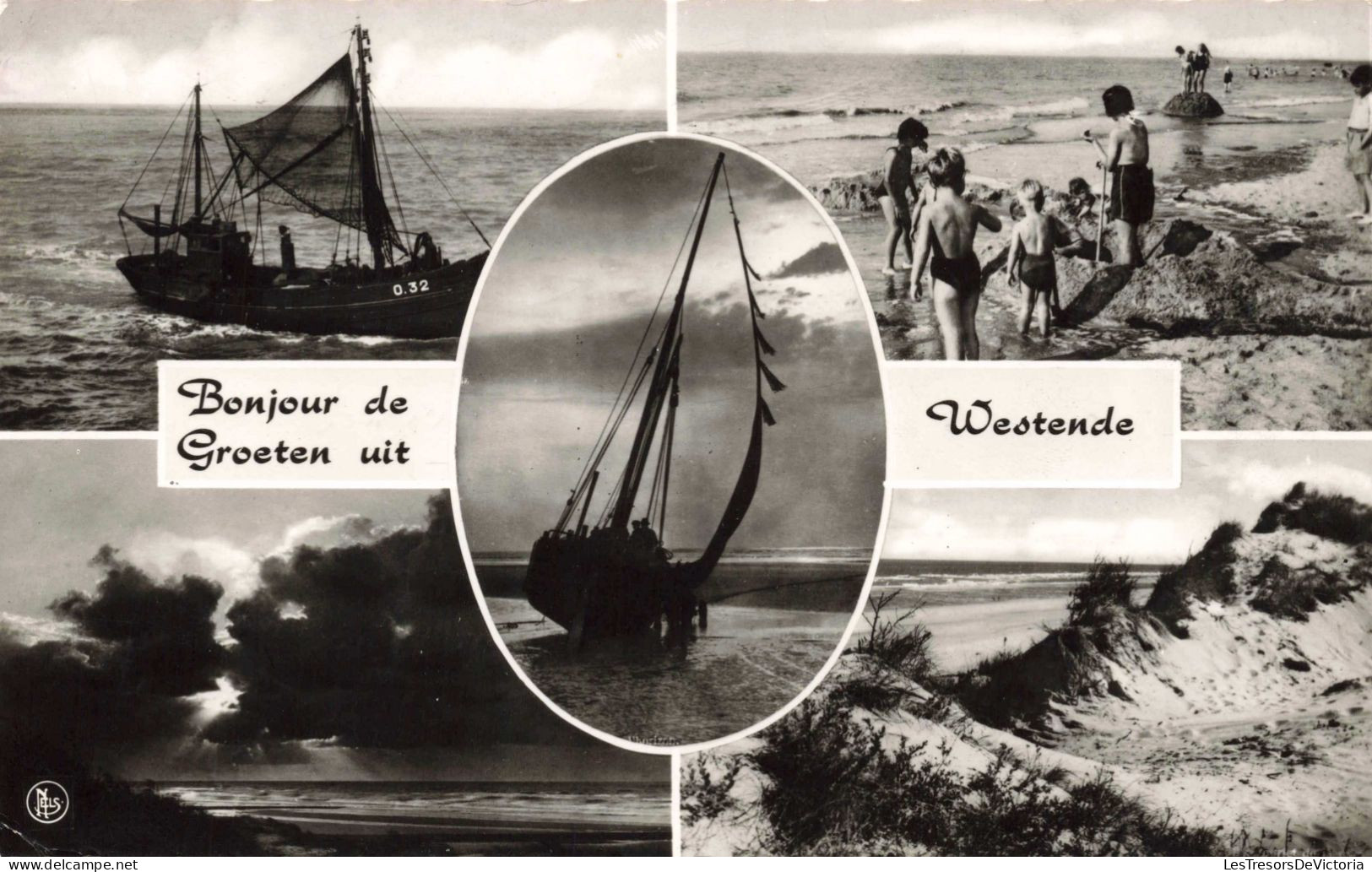 BELGIQUE - Westende - Bonjour De Westende - Carte Postale Ancienne - Middelkerke