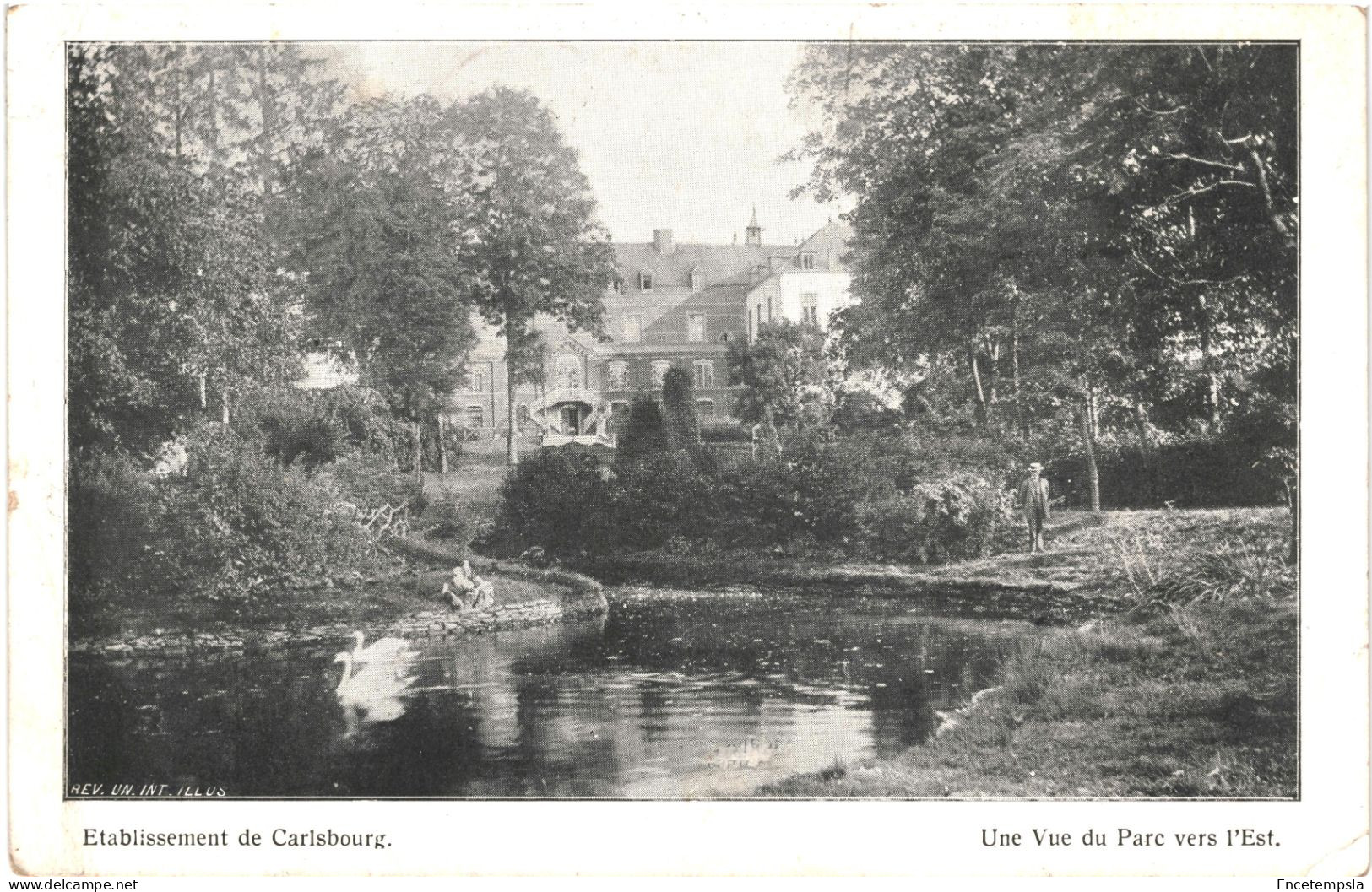 CPA Carte Postale Belgique Carlsbourg Etablissement Vue Du Parc Vers L'est  1912 VM75913 - Paliseul