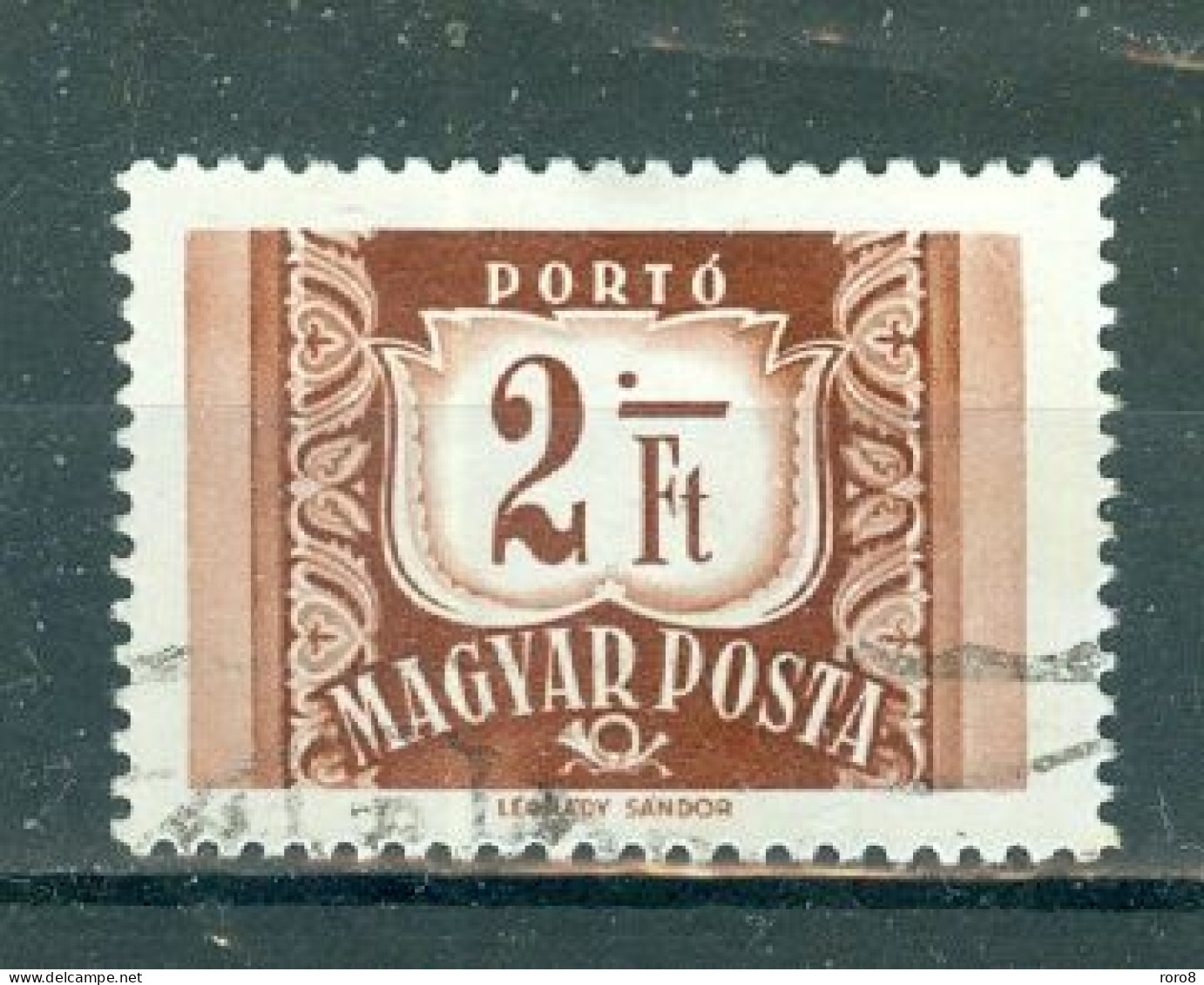 HONGRIE - Timbre-Taxe N°233 Oblitéré. Type D. - Postage Due