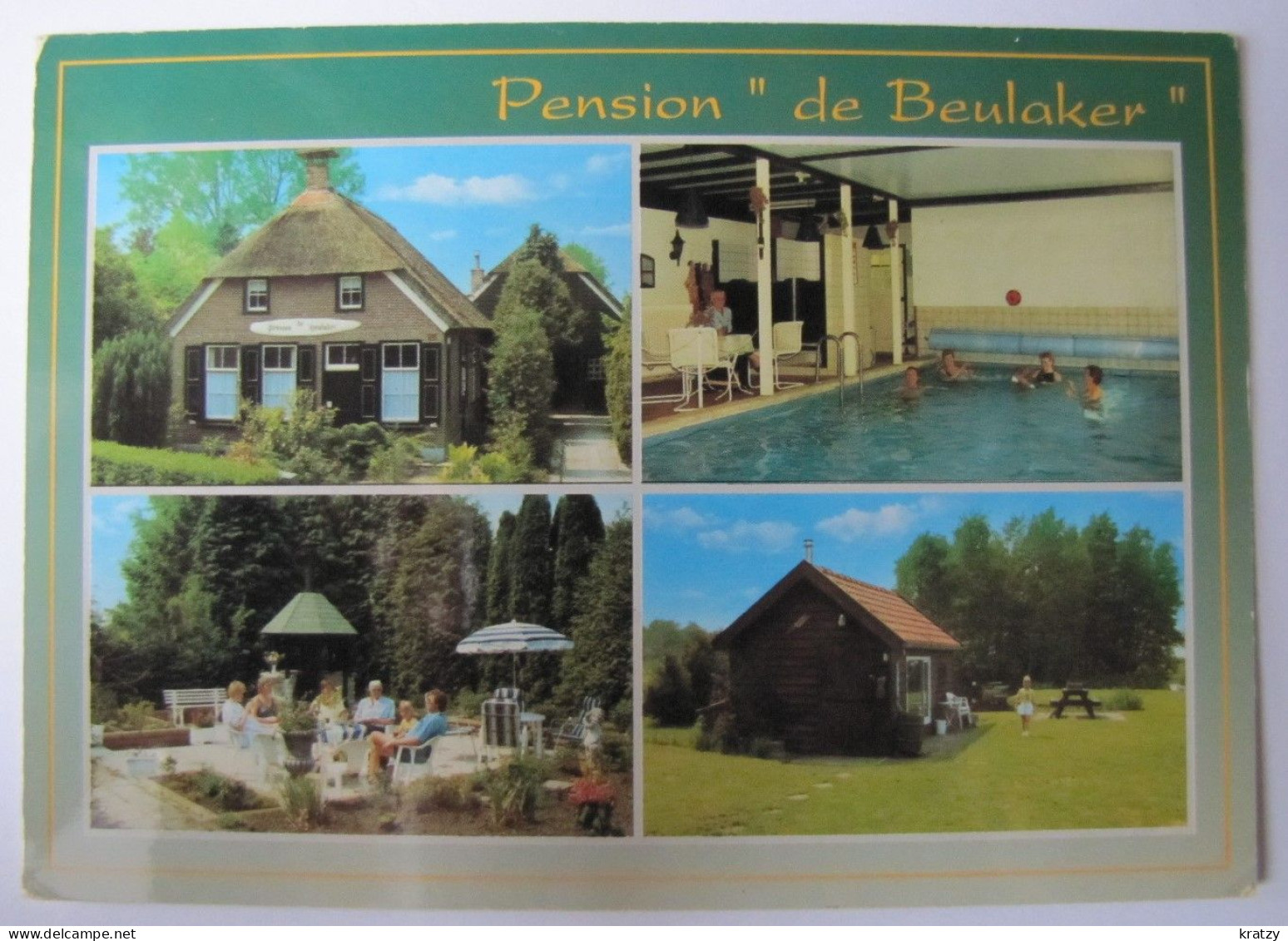 PAYS-BAS - OVERIJSSEL - GIETHOORN - Pension "de Beulaker" - Giethoorn