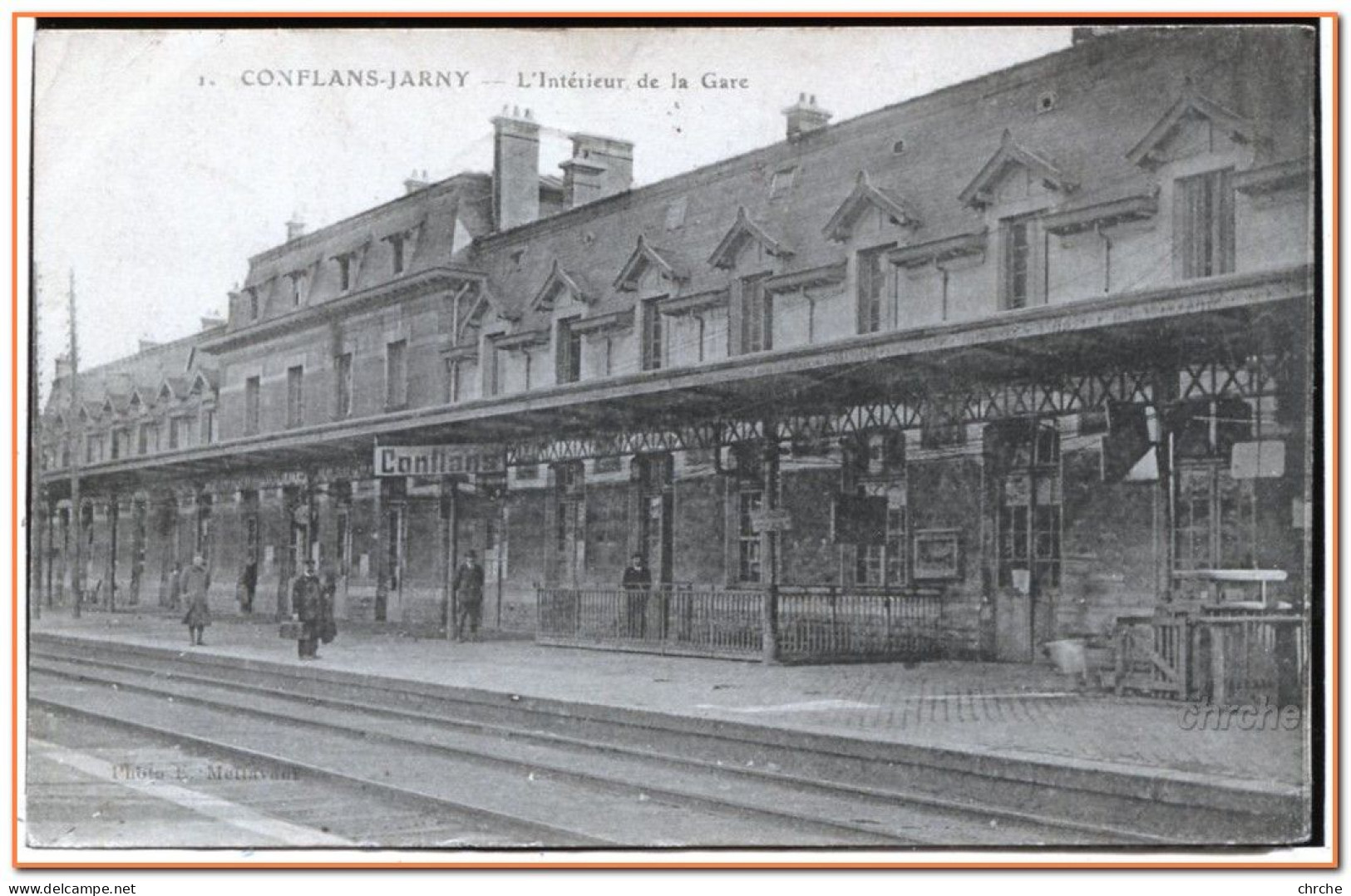 54 - CONFLANS JARNY - Intérieur De La Gare - Jarny