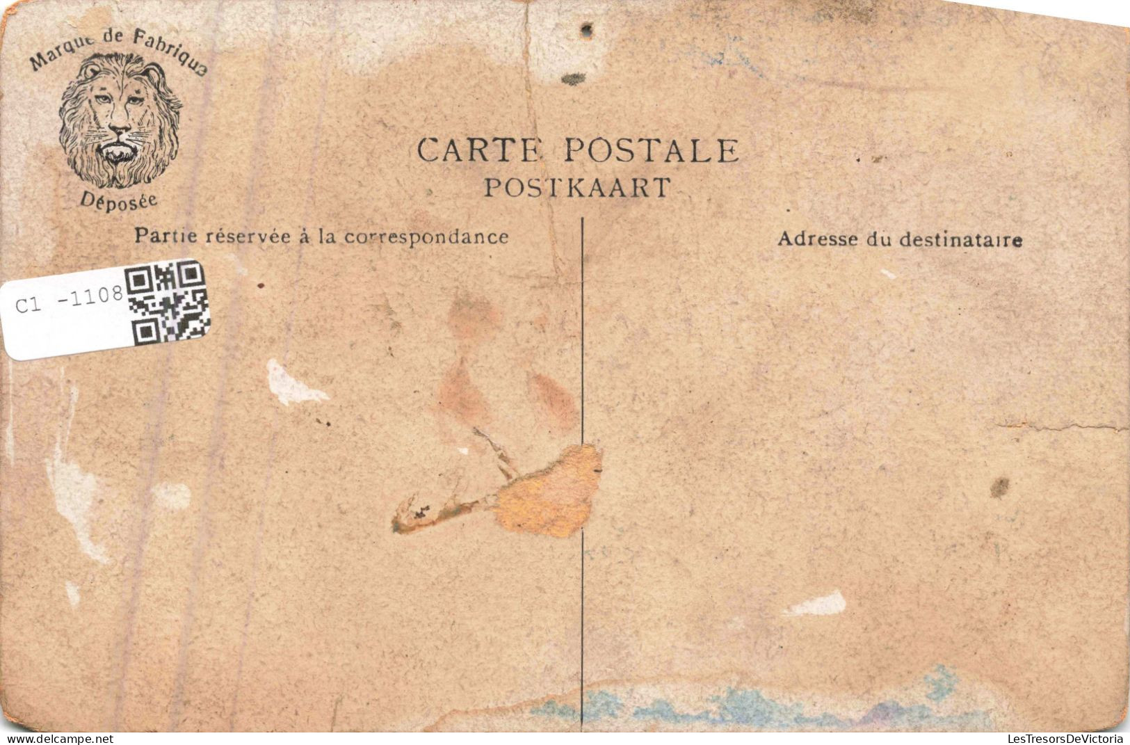 PUBLICITE - Amidon Remy - Afrique - Fabriqué De Riz Pur - Carte Postale Ancienne - Publicité