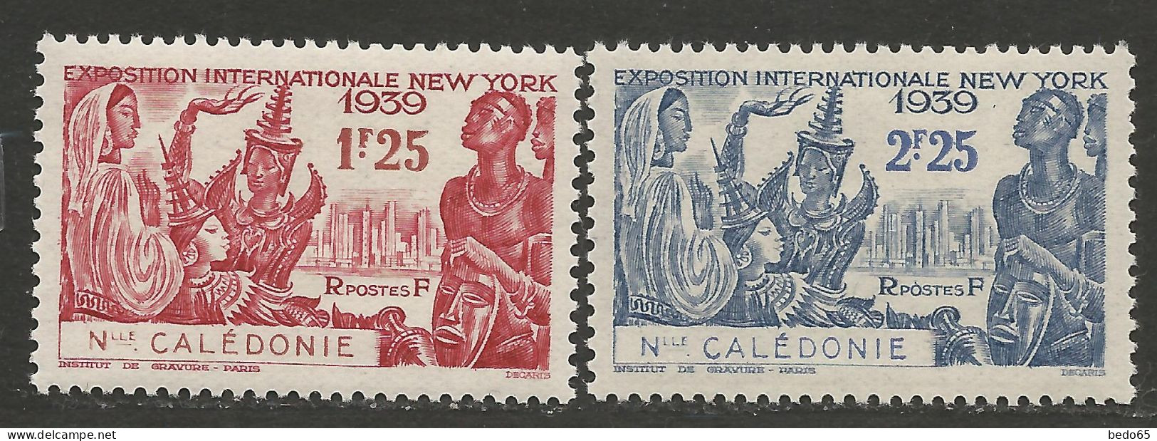 NOUVELLE-CALEDONIE N° 173 Et 174  NEUF** SANS CHARNIERE  / Hingeless / MNH - Neufs