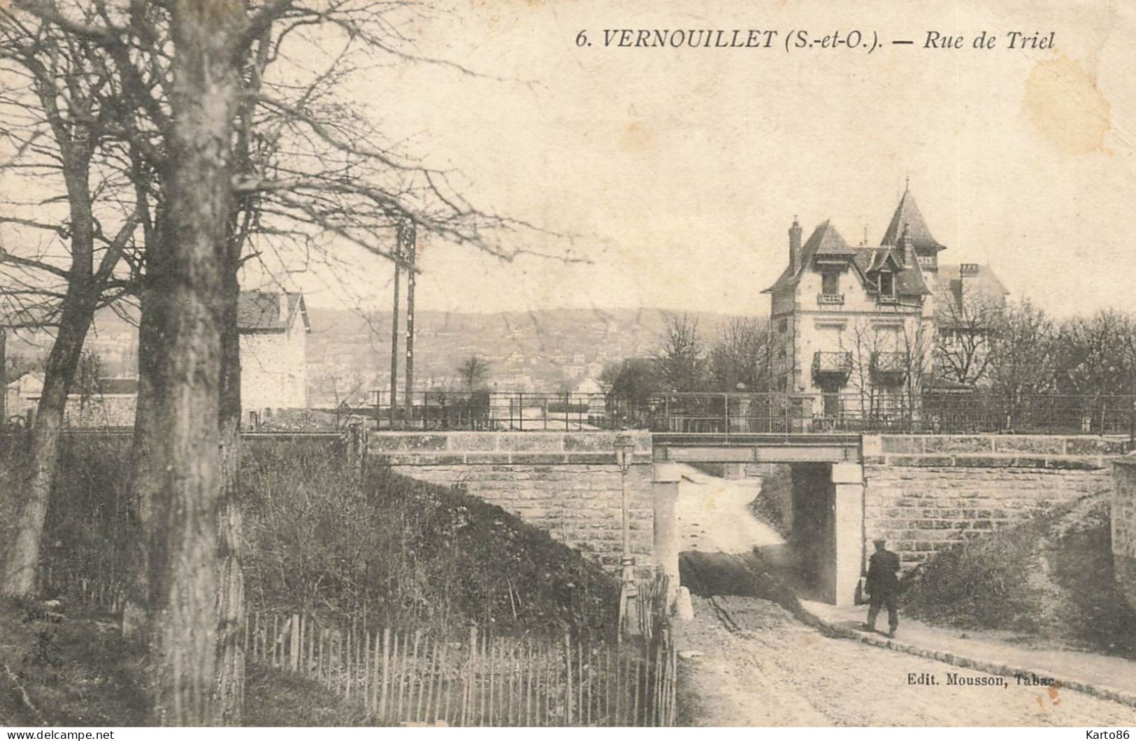 Vernouillet * Rue De Triel * Villageois - Vernouillet