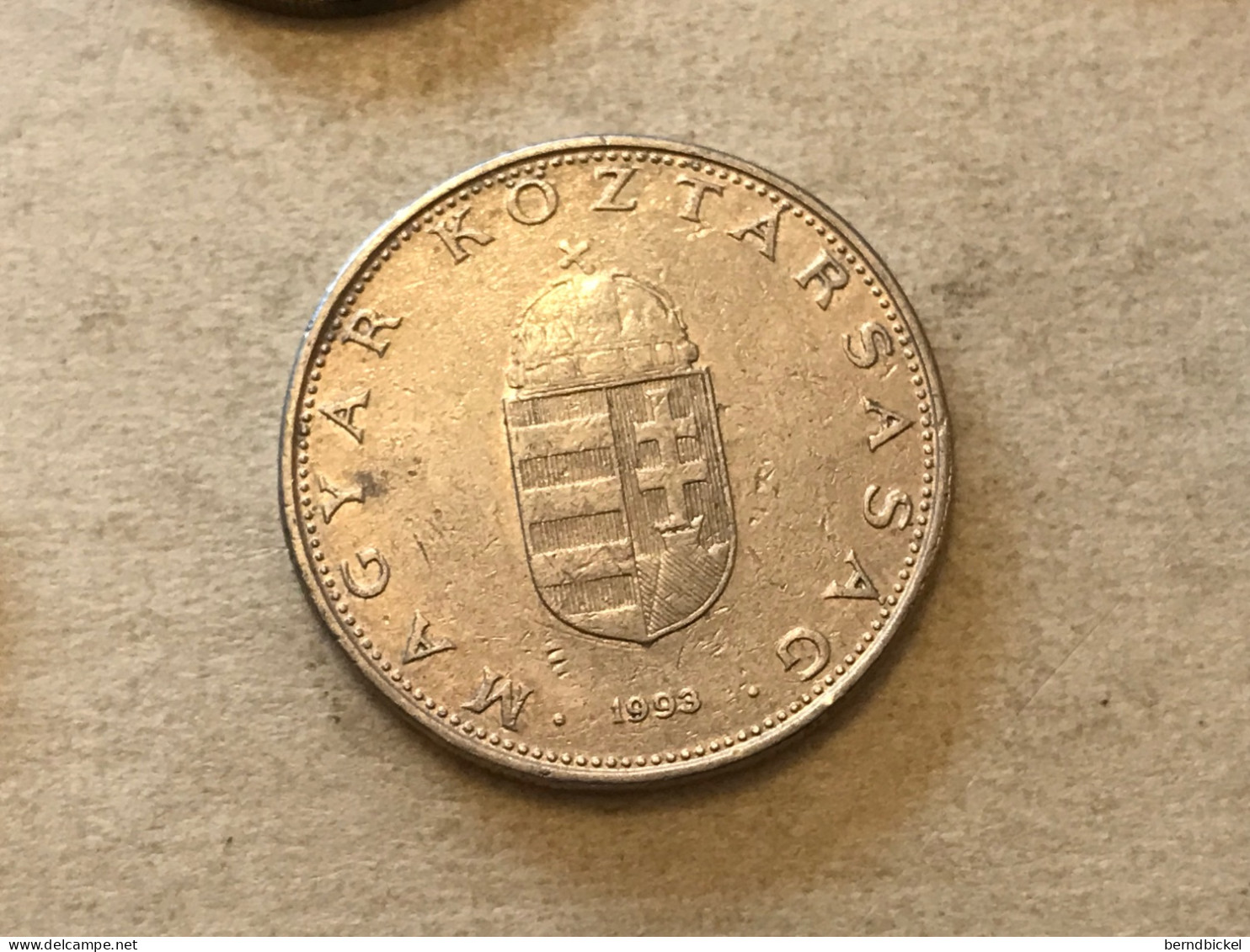 Münze Münze Umlaufmünze Ungarn 10 Forint 1993 - Hongrie