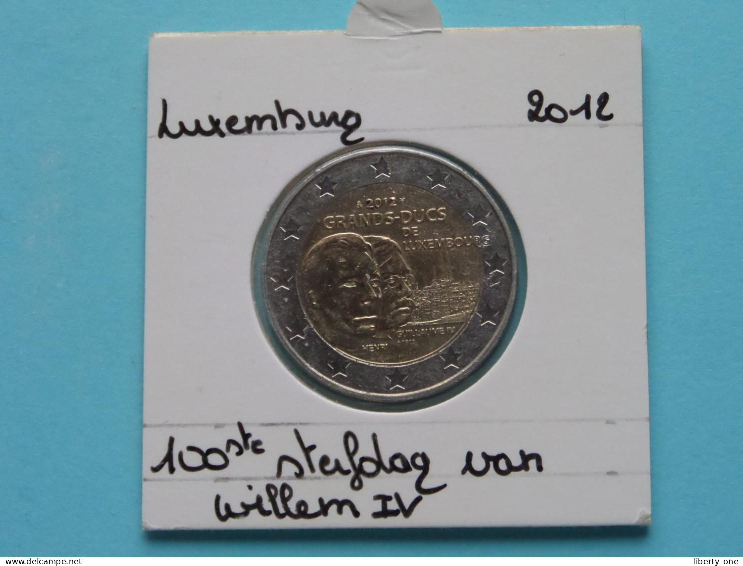 2012 - 2 Euro > 100ste STERFDAG Van WILLEM IV ( Zie / Voir / See > DETAIL > SCANS ) Luxembourg / Letzebuerg ! - Luxemburgo