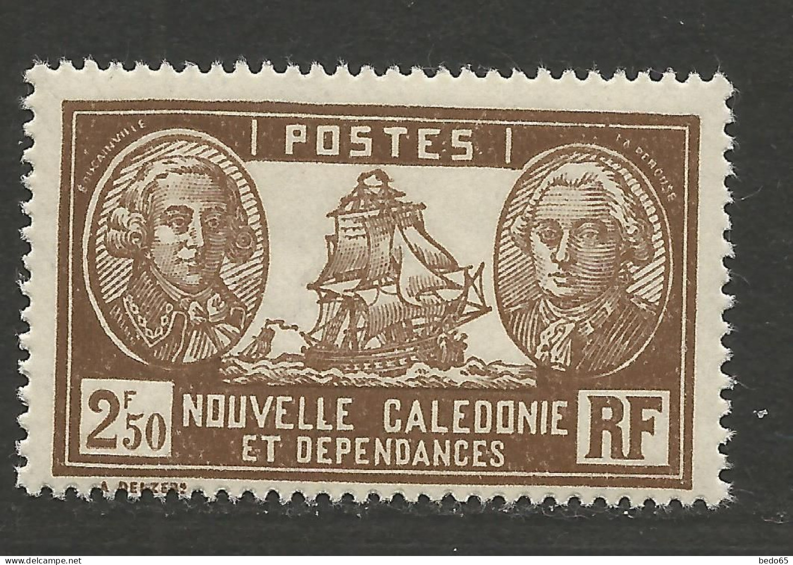 NOUVELLE-CALEDONIE N° 189 NEUF** SANS CHARNIERE  / Hingeless / MNH - Neufs