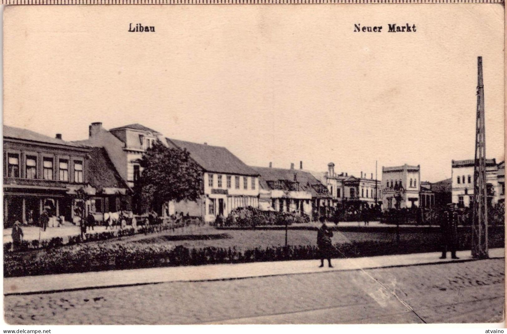 LATVIA LETTLAND KURLAND LIBAU LIEPAJA 1915 Photo Postcard - Lettonie