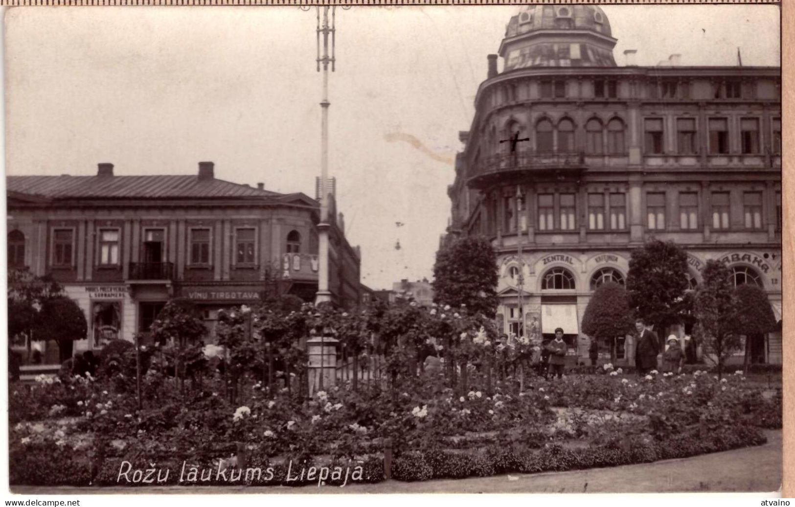 LATVIA LETTLAND KURLAND LIBAU LIEPAJA 1927 Photo Postcard - Lettonie