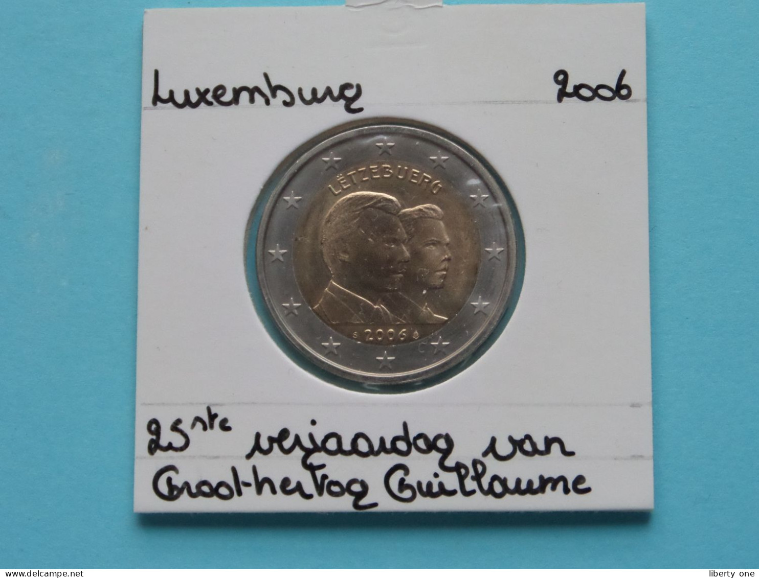 2006 - 2 Euro > 25ste Verjaardag Groothertog GUILLAUME ( Zie / Voir / See > DETAIL > SCANS ) Luxembourg / Letzebuerg ! - Luxemburgo