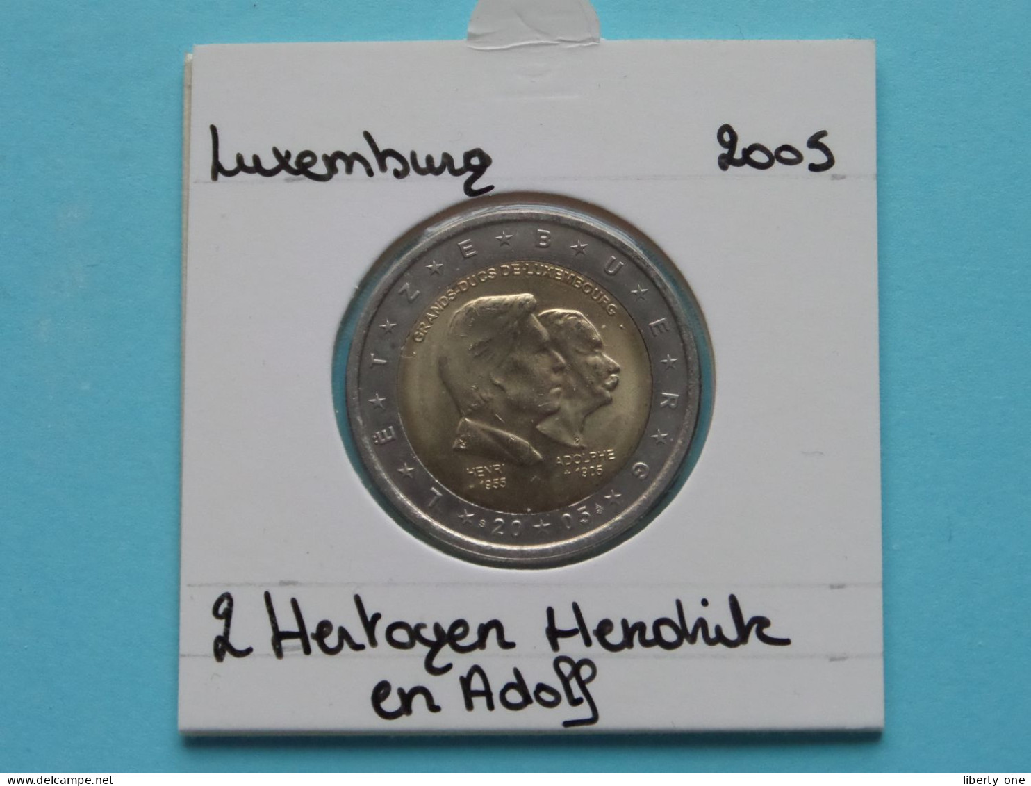 2005 - 2 Euro > Hertogen HENDRIK En ADOLF ( Zie / Voir / See > DETAIL > SCANS ) Luxembourg / Letzebuerg ! - Luxemburg