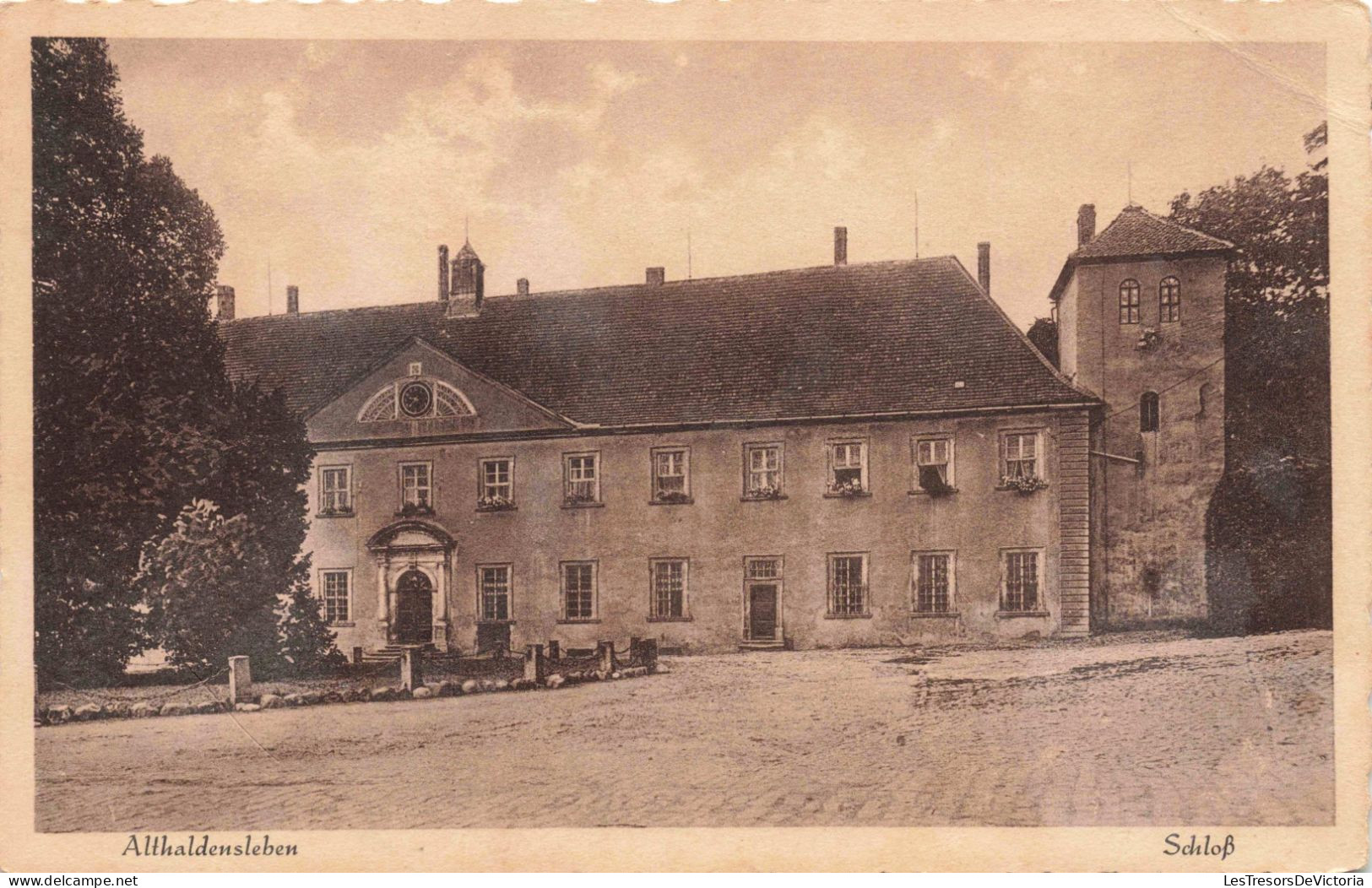 ALLEMAGNE - Althaldensleben - Schlob - Carte Postale Ancienne - Haldensleben