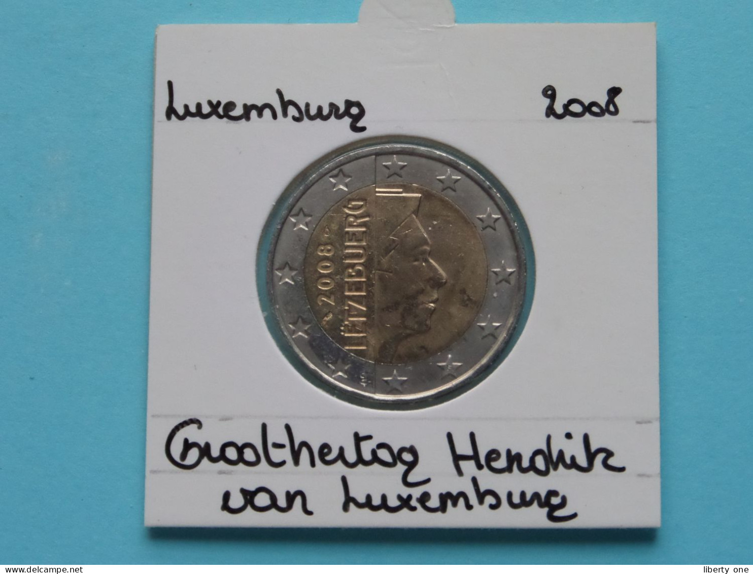 2008 - 2 Euro > Groothertog HENDRIK ( Zie / Voir / See > DETAIL > SCANS ) Luxembourg / Letzebuerg ! - Luxemburgo