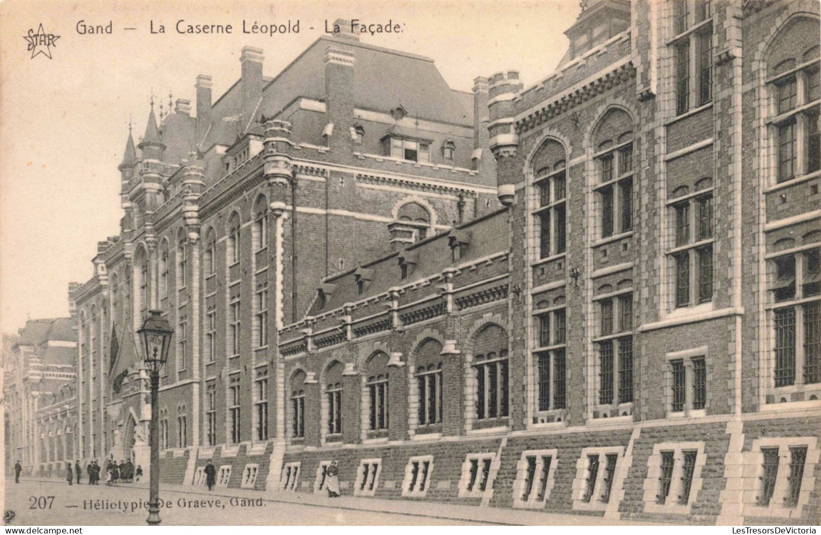 BELGIQUE - Gand - La Caserne Léopold - La Façade - Carte Postale Ancienne - Gent