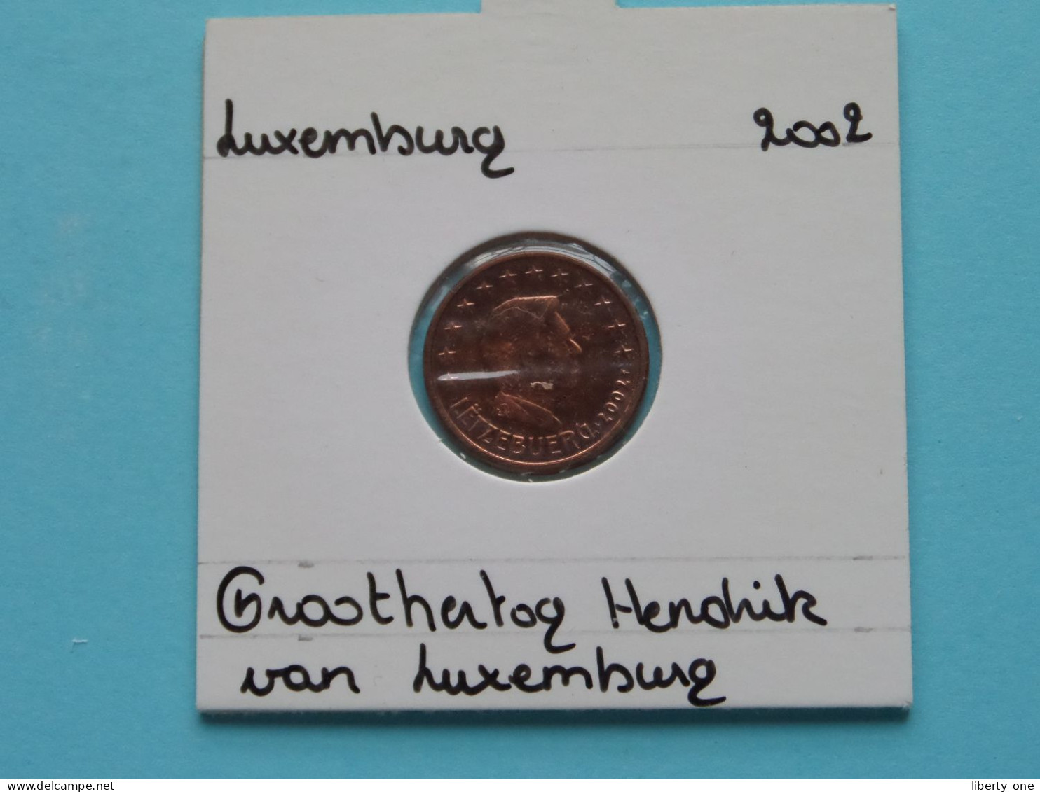 2002 - 0,01 Eurocent > Groothertog HENDRIK ( Zie / Voir / See > DETAIL > SCANS ) Luxembourg / Letzebuerg ! - Luxemburg