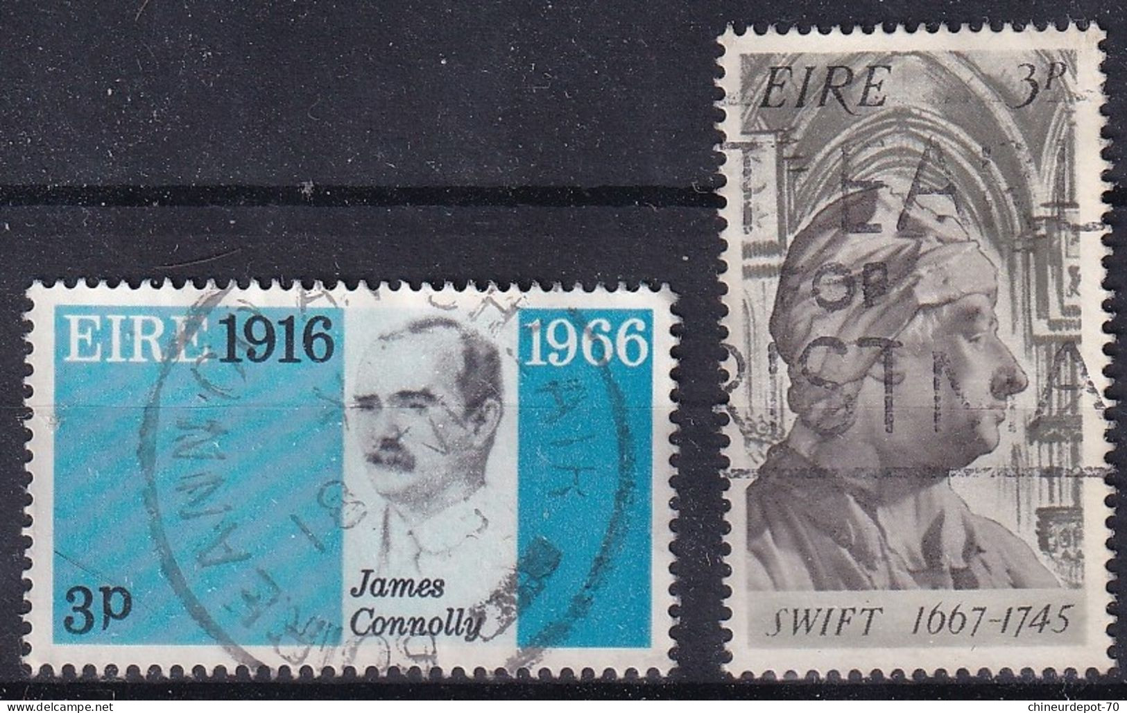 EIRE IRLANDE JAMES CONNOLLY SWIFT - Usati