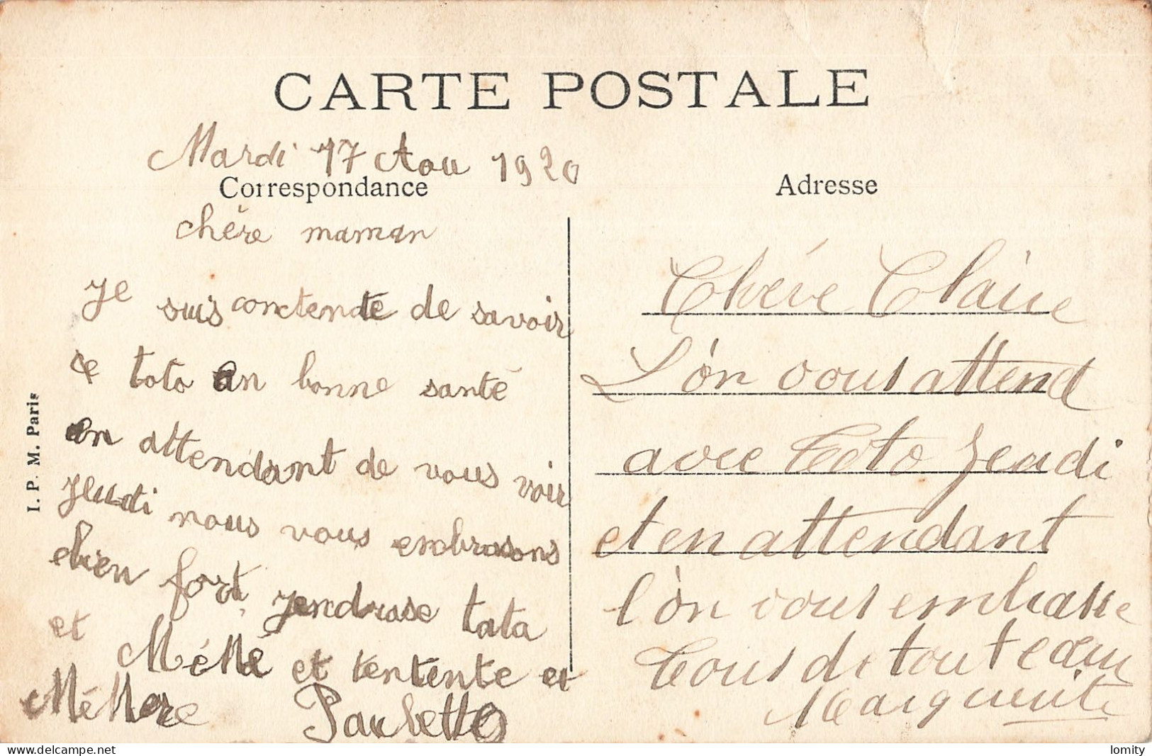 45 Beaune La Rolande Vue Sur La Rolande CPA Edit Caillat Carte Ecrite En 1920 - Beaune-la-Rolande