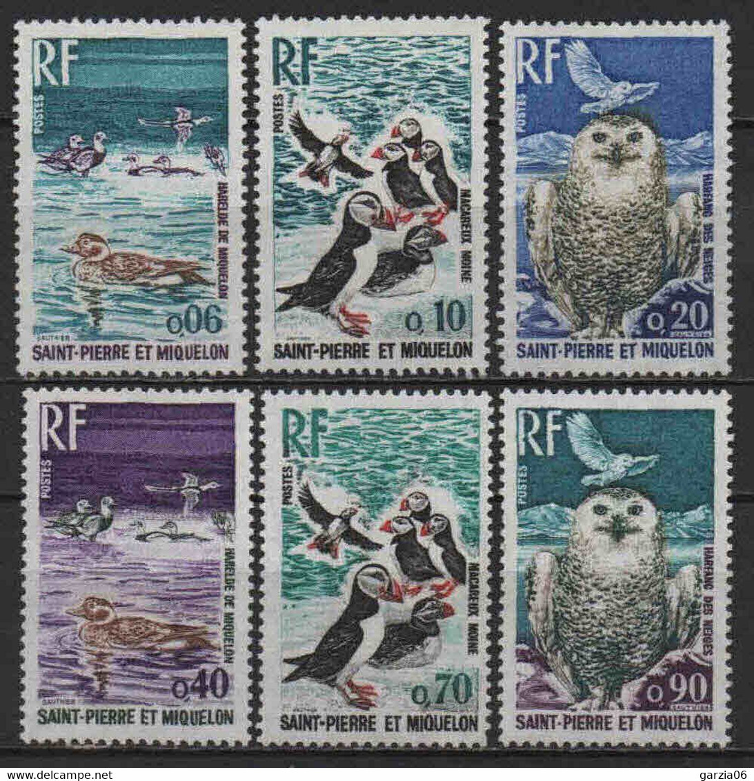 St Pierre Et Miquelon  - 1973  - Oiseaux  - N° 425 à 430  - Neufs ** MNH - Ongebruikt