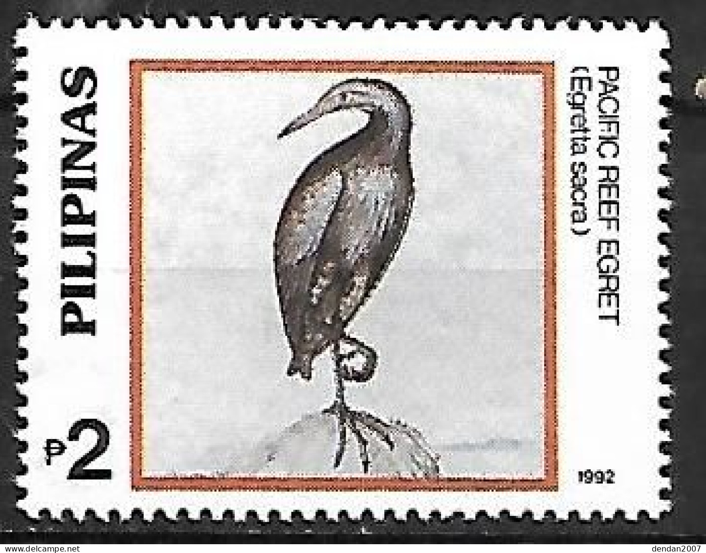 Philippines - MNH ** 1996 :  Pacific Reef Heron   -  Egretta Sacra - Albatrosse & Sturmvögel