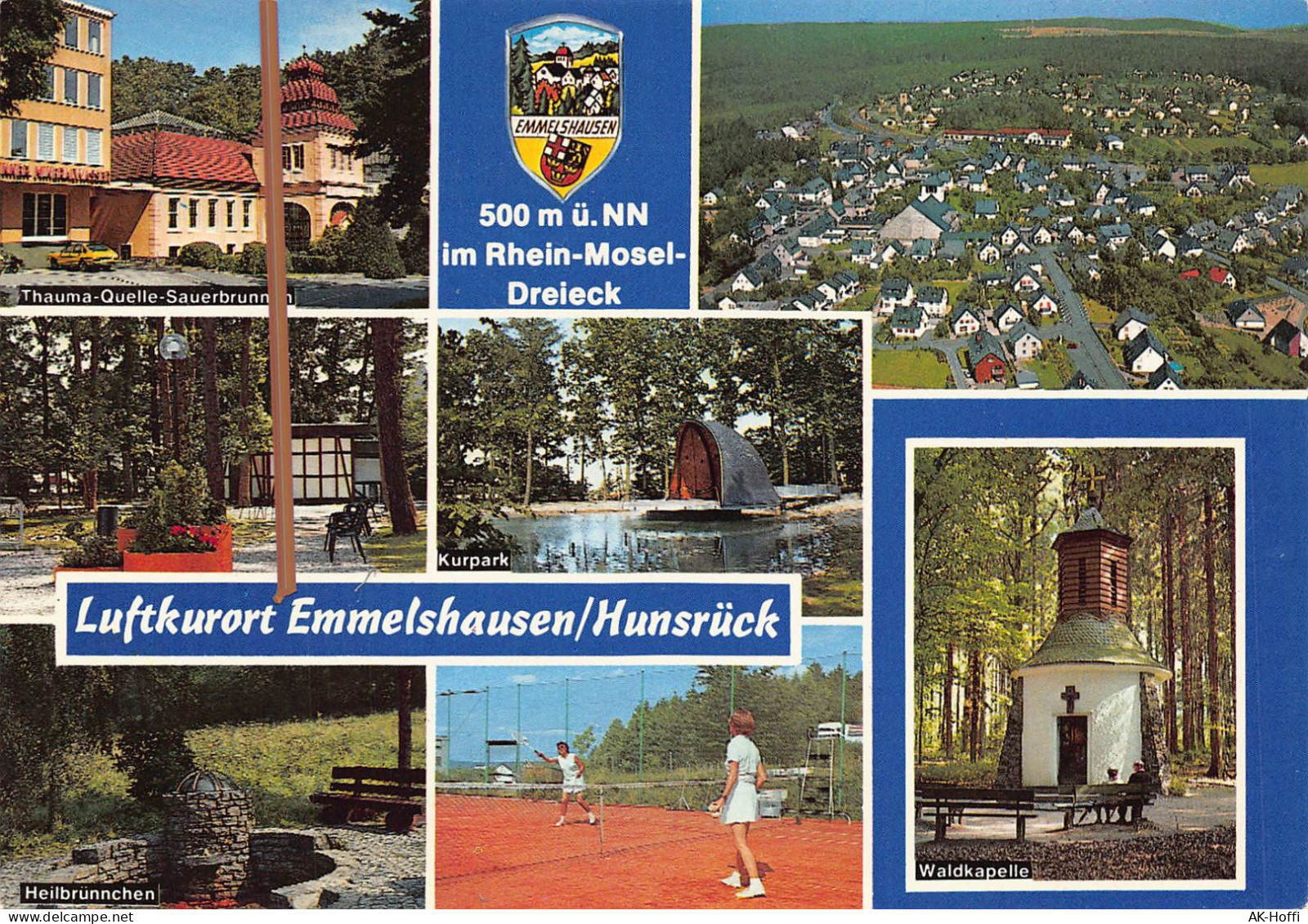 Luftkurort Emmelshausen / Hunsrück / Mehrbildkarte (255) - Emmelshausen