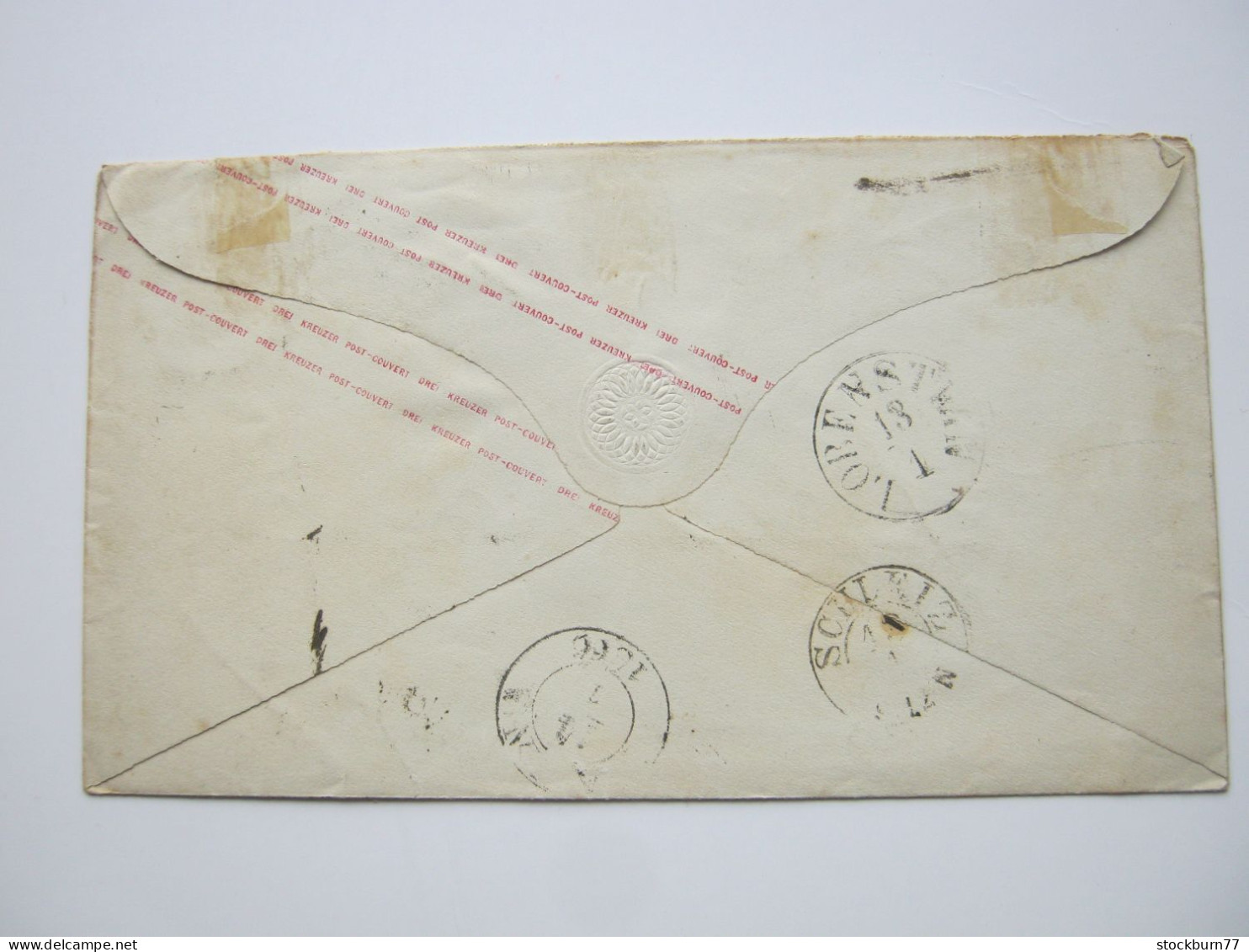1866 , Brief Aus LEHESTEN    Mit Klarem Nummernstempel - Covers & Documents