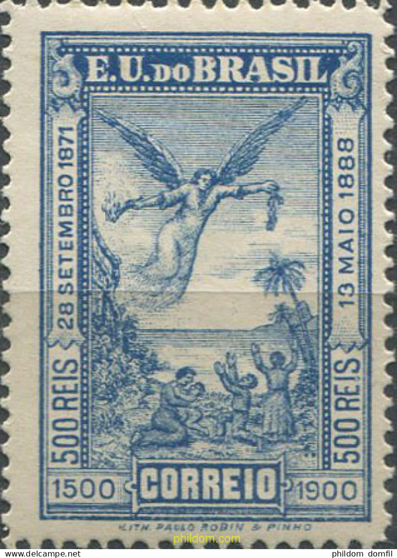 674272 USED BRASIL 1900 4 CENTENARIO DEL DESCUBRIMIENTO DE BRASIL. - Ongebruikt