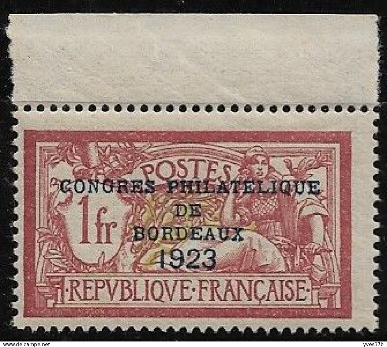 FRANCE N°182 "Expo Phila. Bordeaux" - BdF - Signé Cotter - SUP - - Neufs