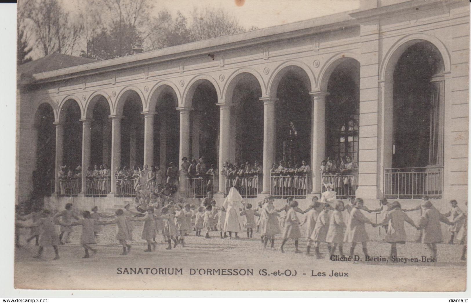 ORMESSON SUR MARNE (94) - SANATORIUM - Les Jeux - 1911 - état Correct - Ormesson Sur Marne