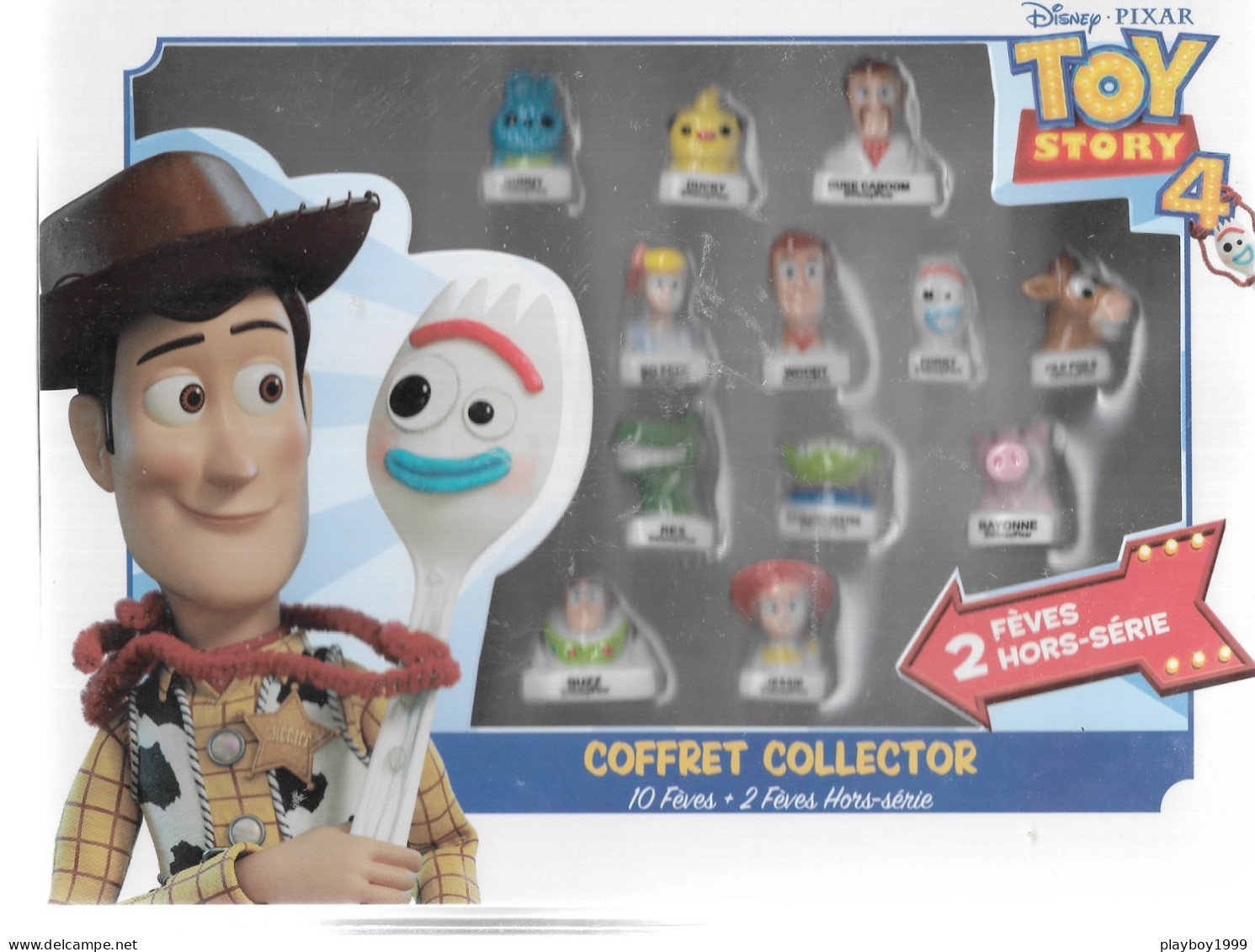 Fèves - Série Complète -  10 Fèves + 2 Fèves Hors-série - Disney PIXAR TOY STORY -- - Disney