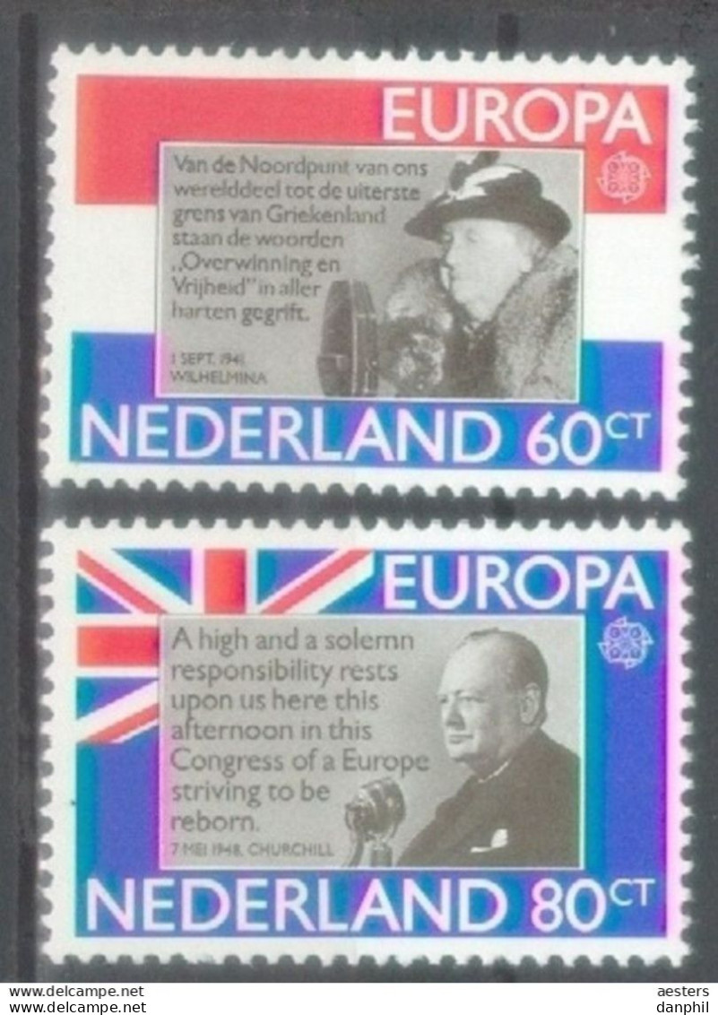 Netherlands 1980 Europa CEPT (**)  Mi 1168-69 - € 2,-; Y&T 1138-39 - € 2,- - 1980