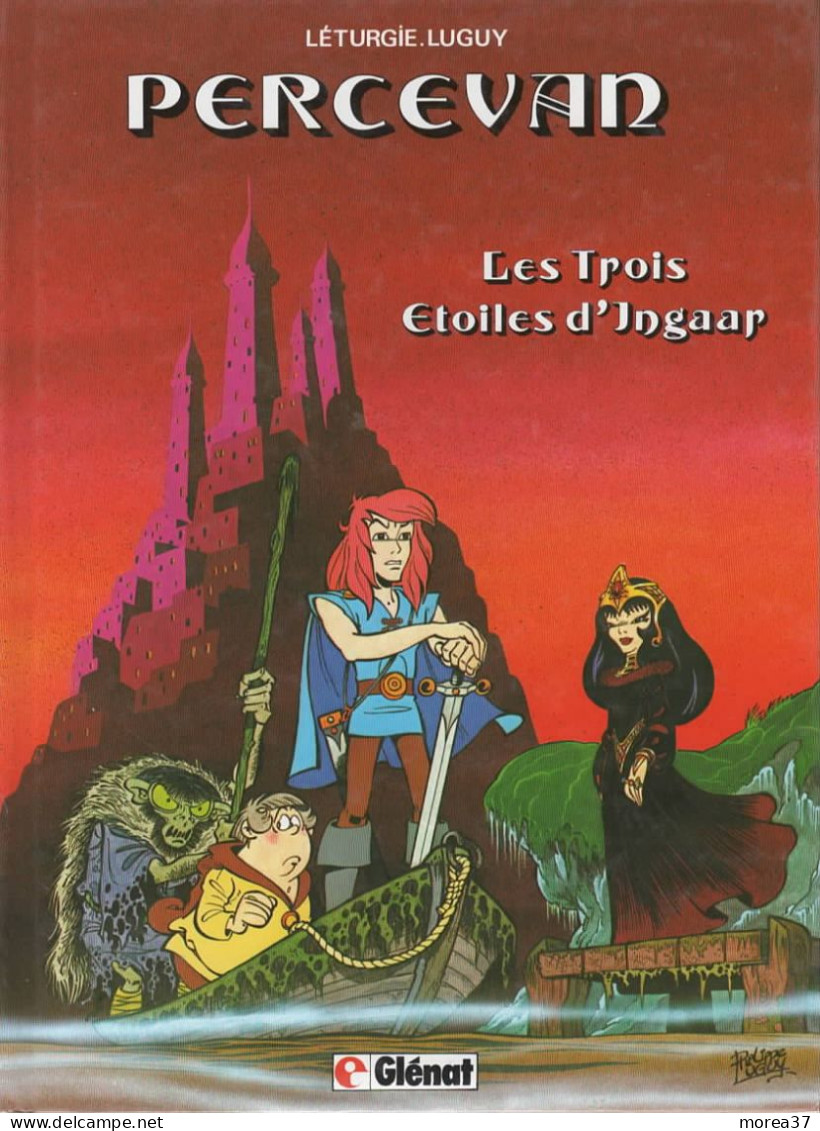 PERCEVAN   "Les Trois étoiles D'Ingaar"    De LETURGIE  / LUGUY  EDITIONS GLENAT - Percevan