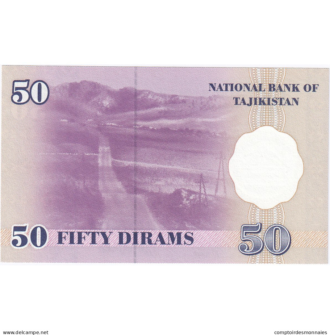 Tadjikistan, 50 Diram, 1999, KM:13a, NEUF - Tadschikistan