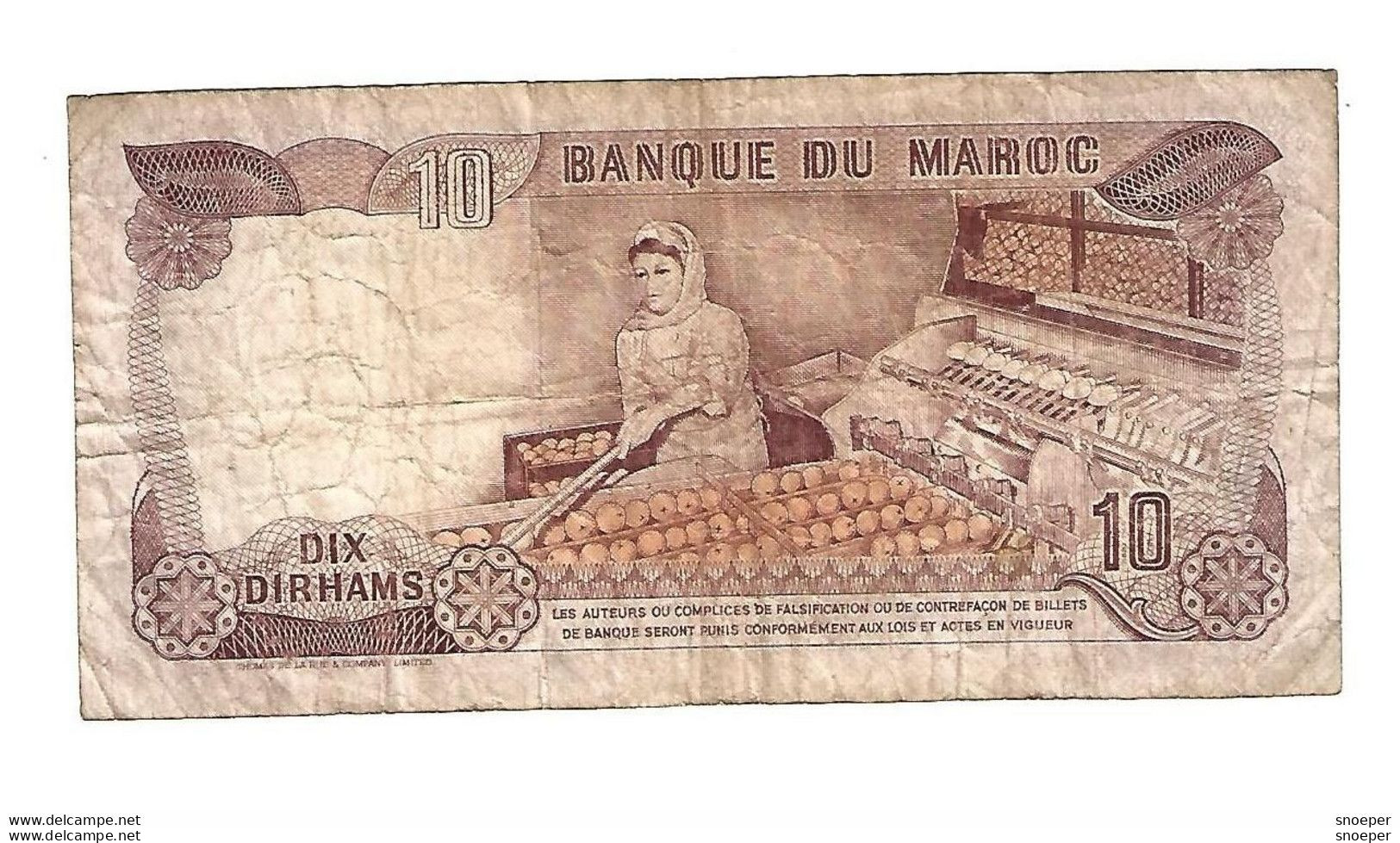 *morocco 10 Dirhams 1970  57a - Marocco